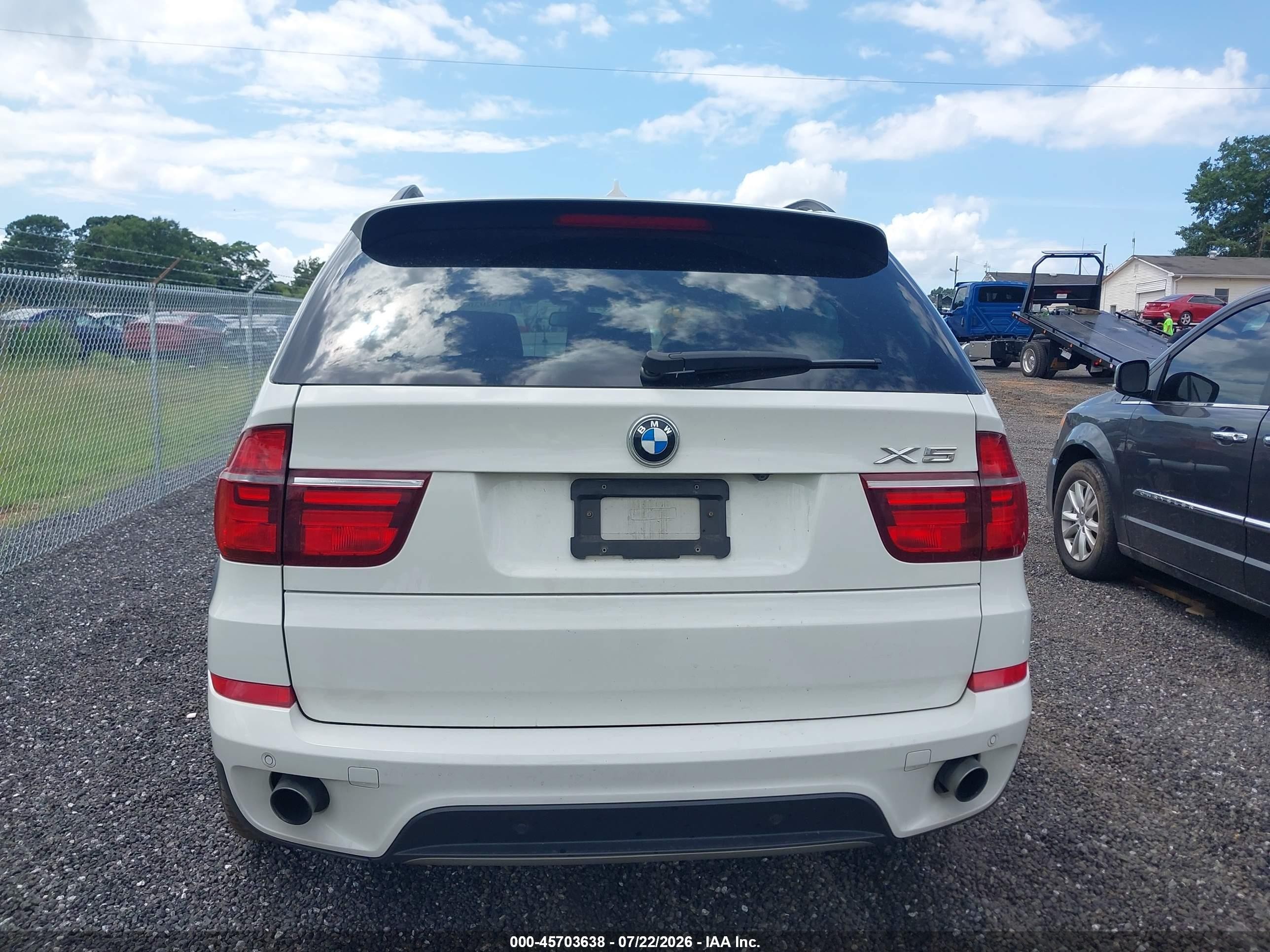 2012 Bmw X5 Xdrive35d White vin: 5UXZW0C51C0B88899