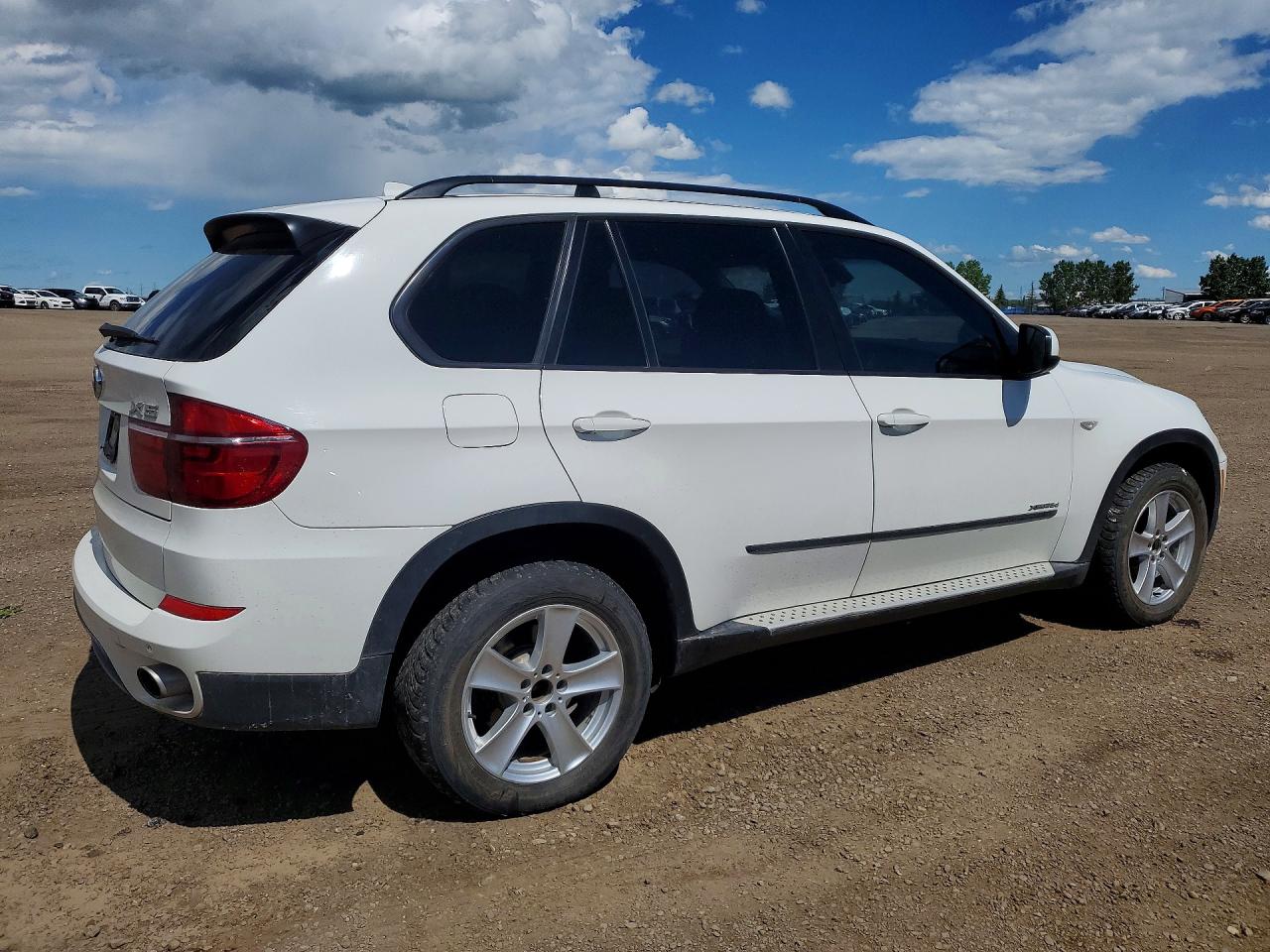 2012 Bmw X5 Xdrive35d White vin: 5UXZW0C51CL667917
