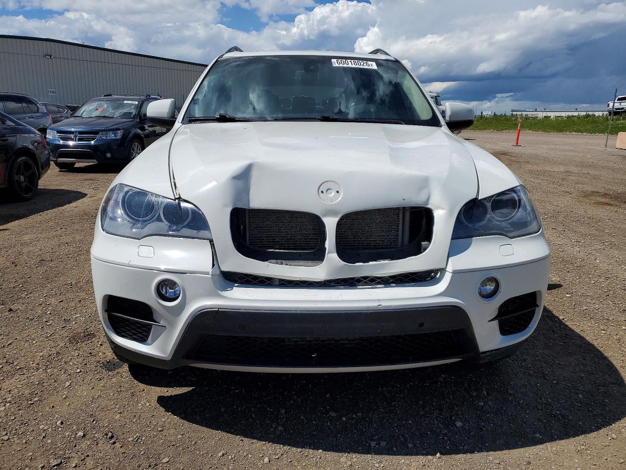 2012 Bmw X5 Xdrive35d White vin: 5UXZW0C51CL667917