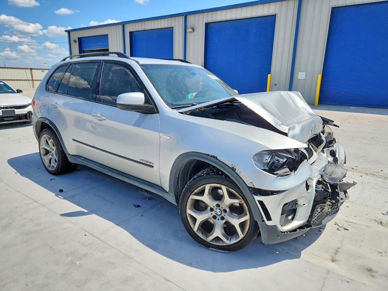 2012 Bmw X5 Xdrive35d Silver vin: 5UXZW0C51CL671496