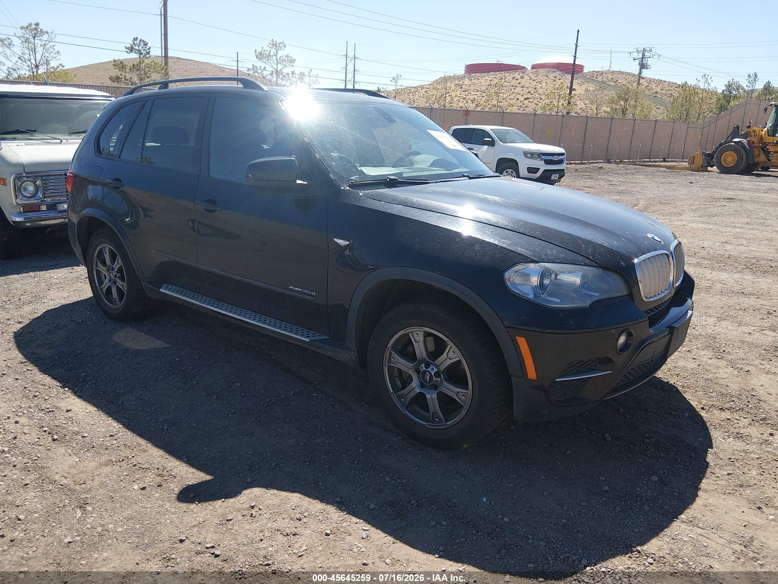 2013 Bmw X5 Xdrive35d Black vin: 5UXZW0C51D0B90508