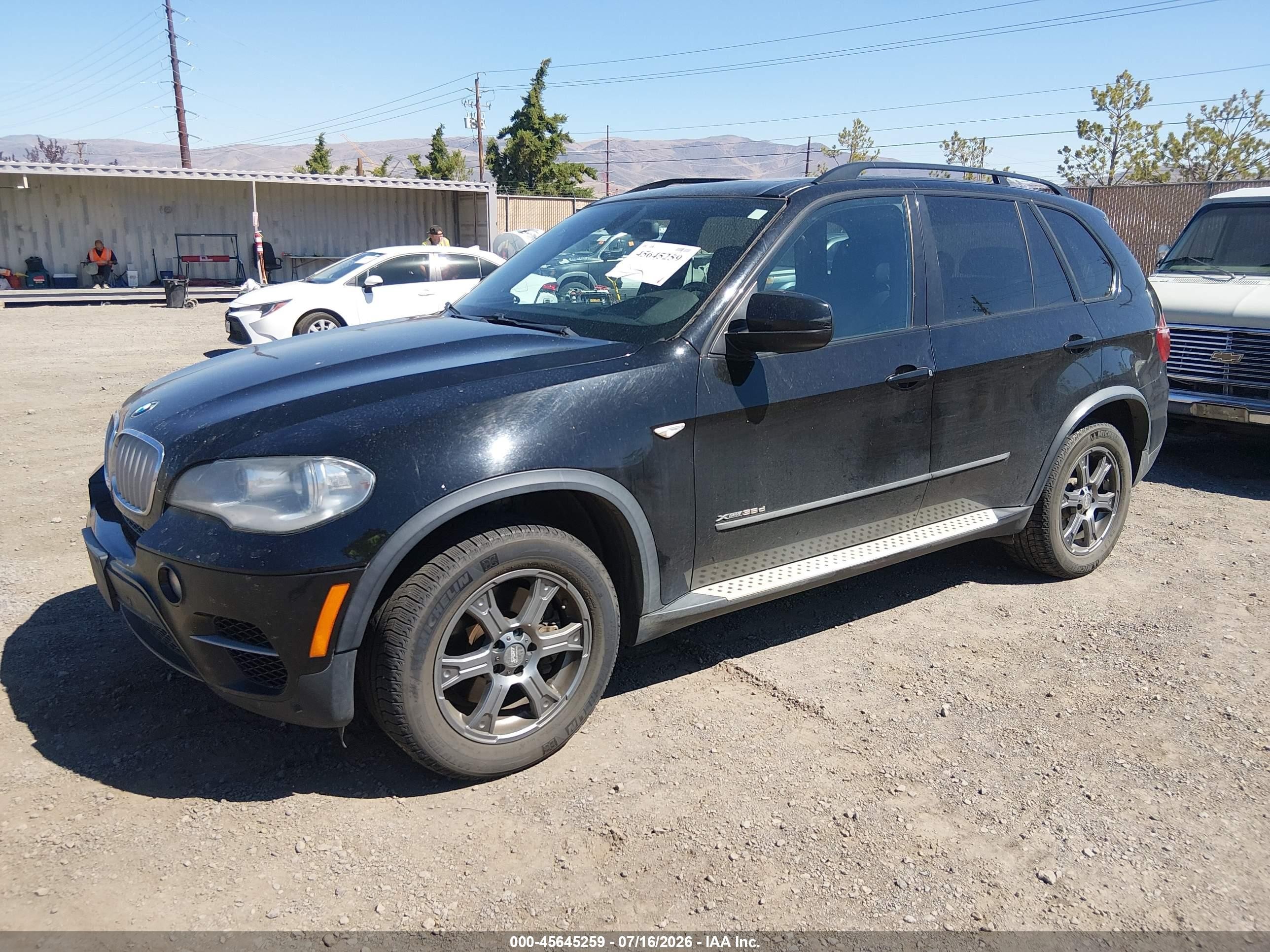 2013 Bmw X5 Xdrive35d Black vin: 5UXZW0C51D0B90508