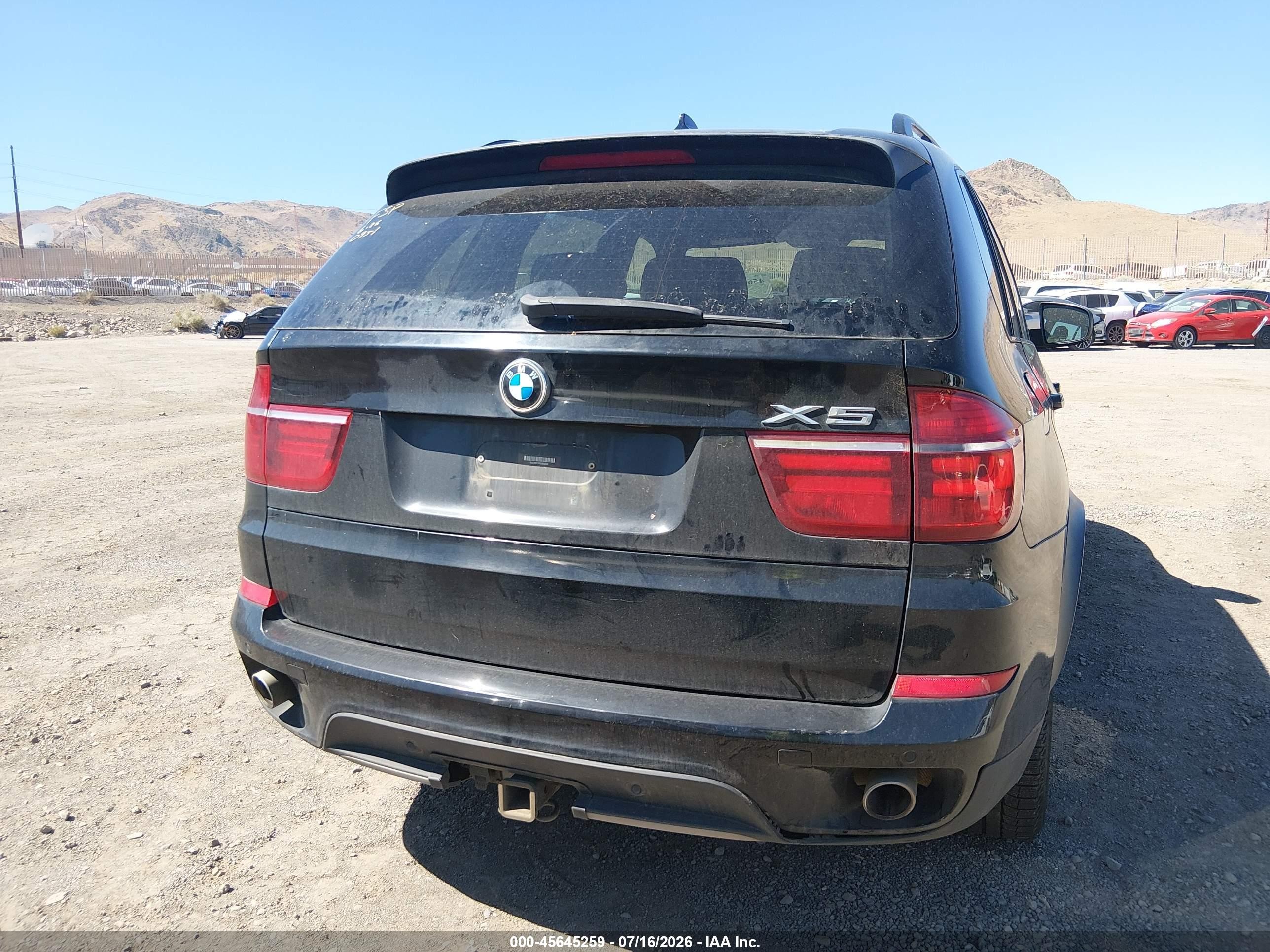 2013 Bmw X5 Xdrive35d Black vin: 5UXZW0C51D0B90508