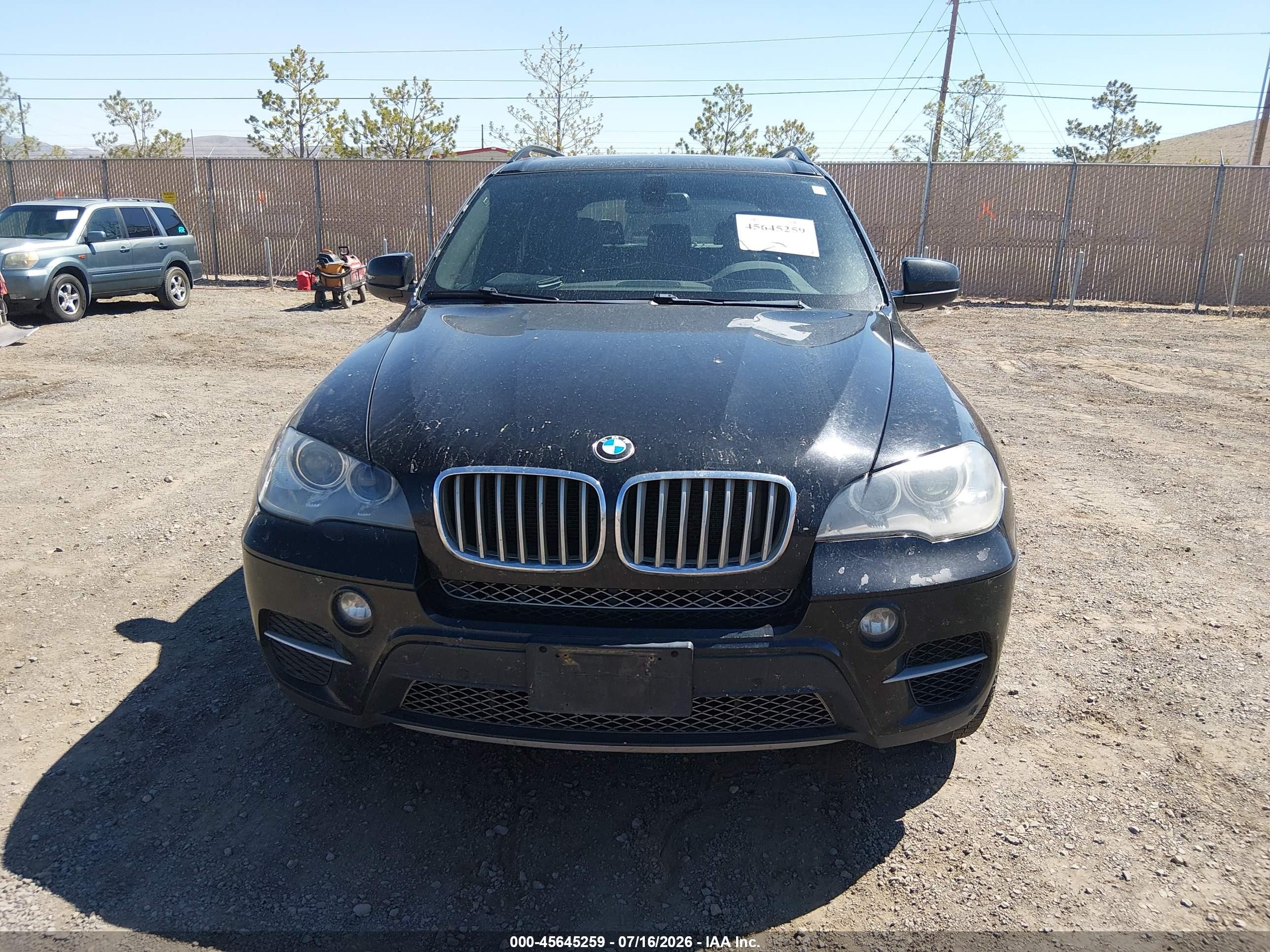2013 Bmw X5 Xdrive35d Black vin: 5UXZW0C51D0B90508