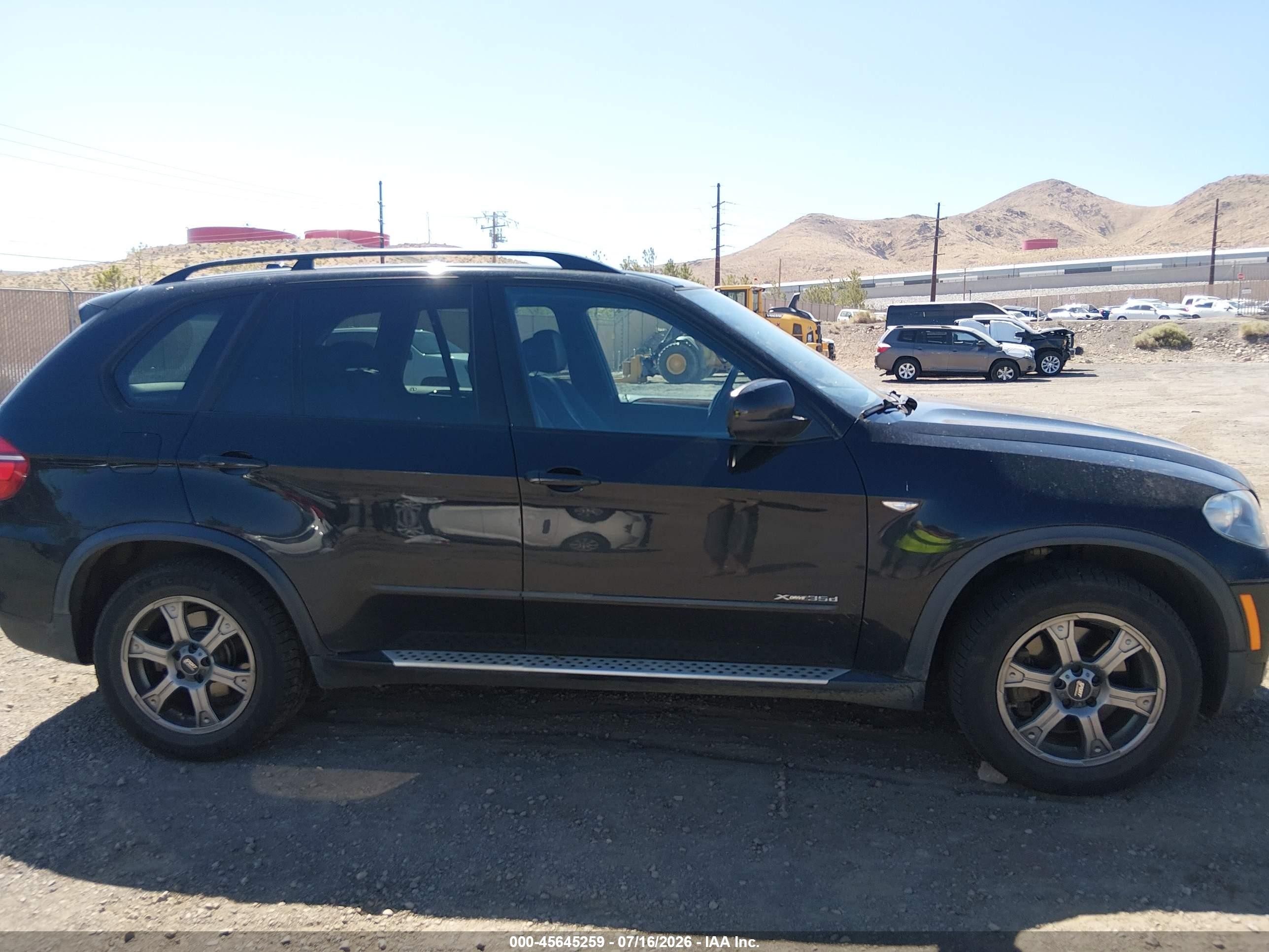 2013 Bmw X5 Xdrive35d Black vin: 5UXZW0C51D0B90508