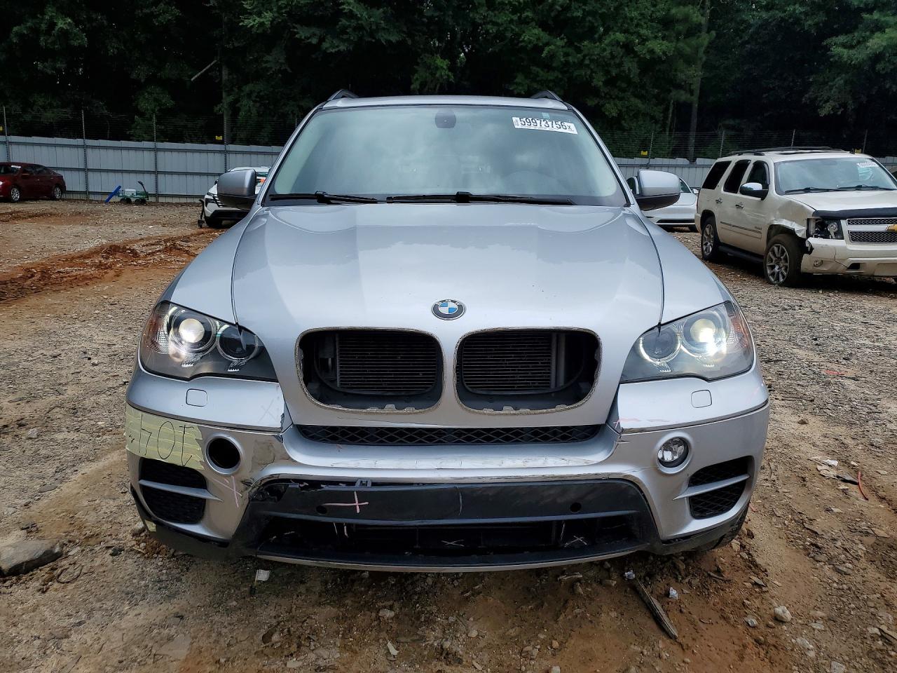 2013 Bmw X5 Xdrive35d Silver vin: 5UXZW0C51D0B93523