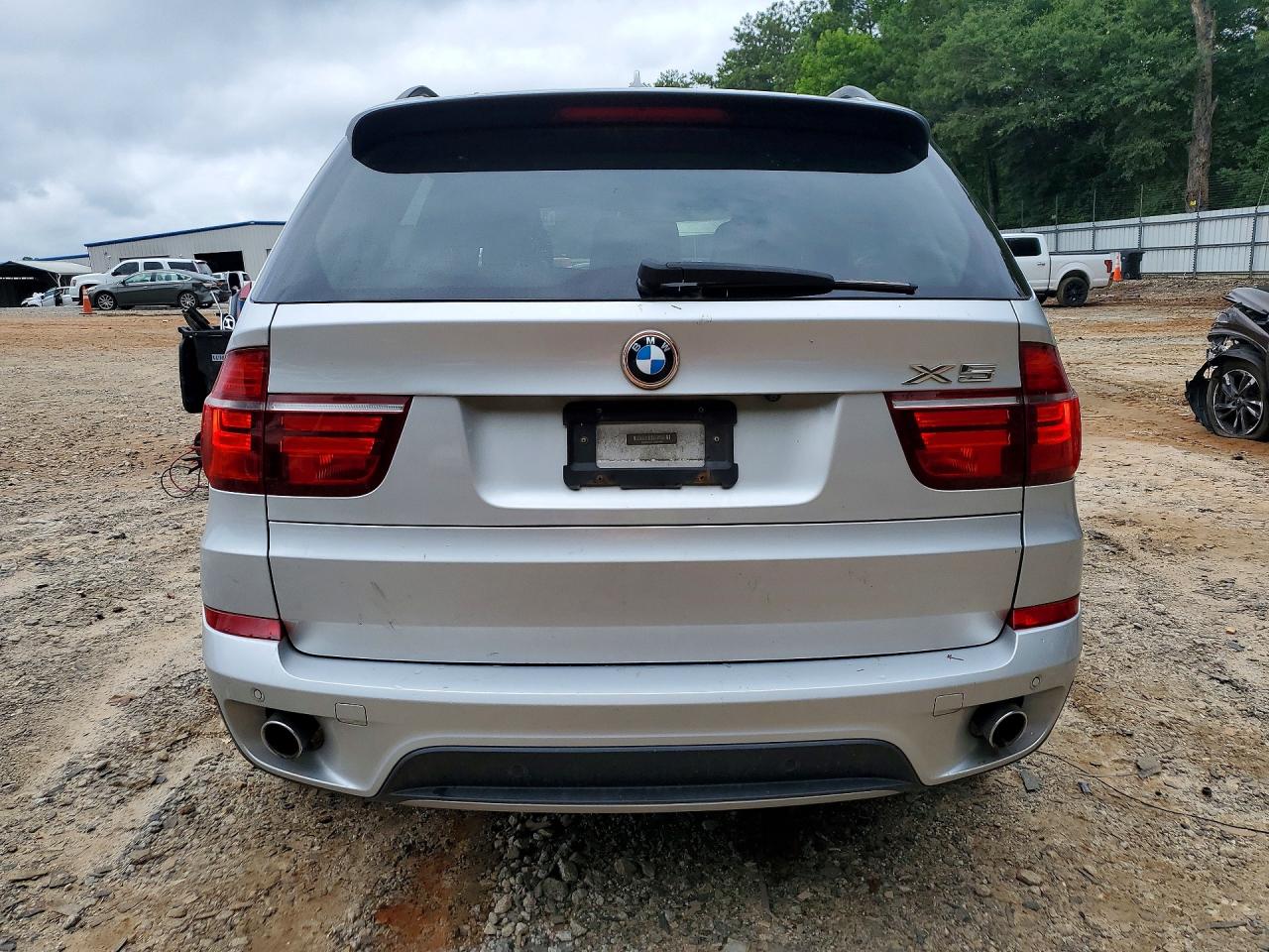 2013 Bmw X5 Xdrive35d Silver vin: 5UXZW0C51D0B93523