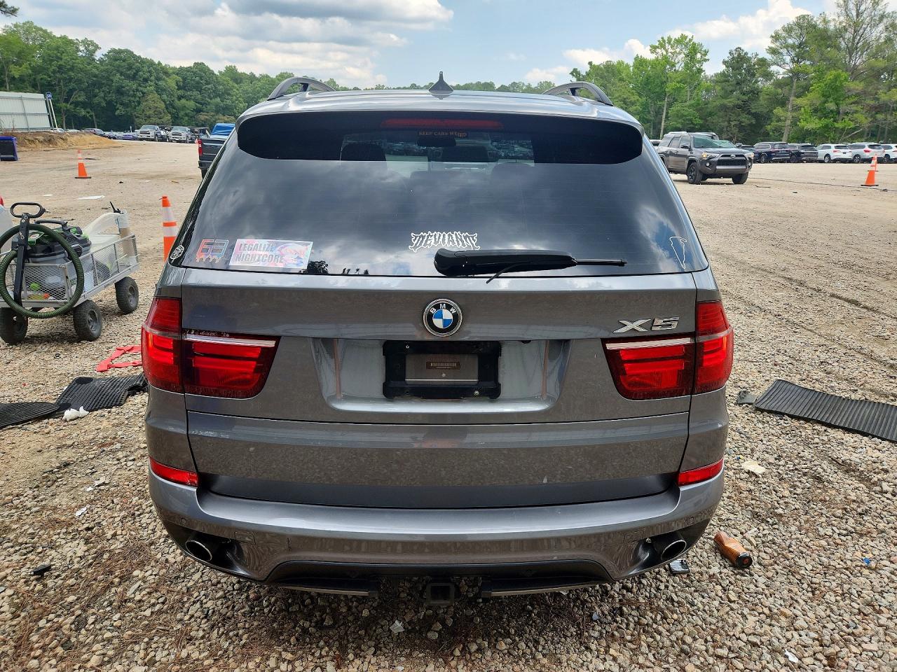 2012 Bmw X5 Xdrive35d Gray vin: 5UXZW0C52CL670910
