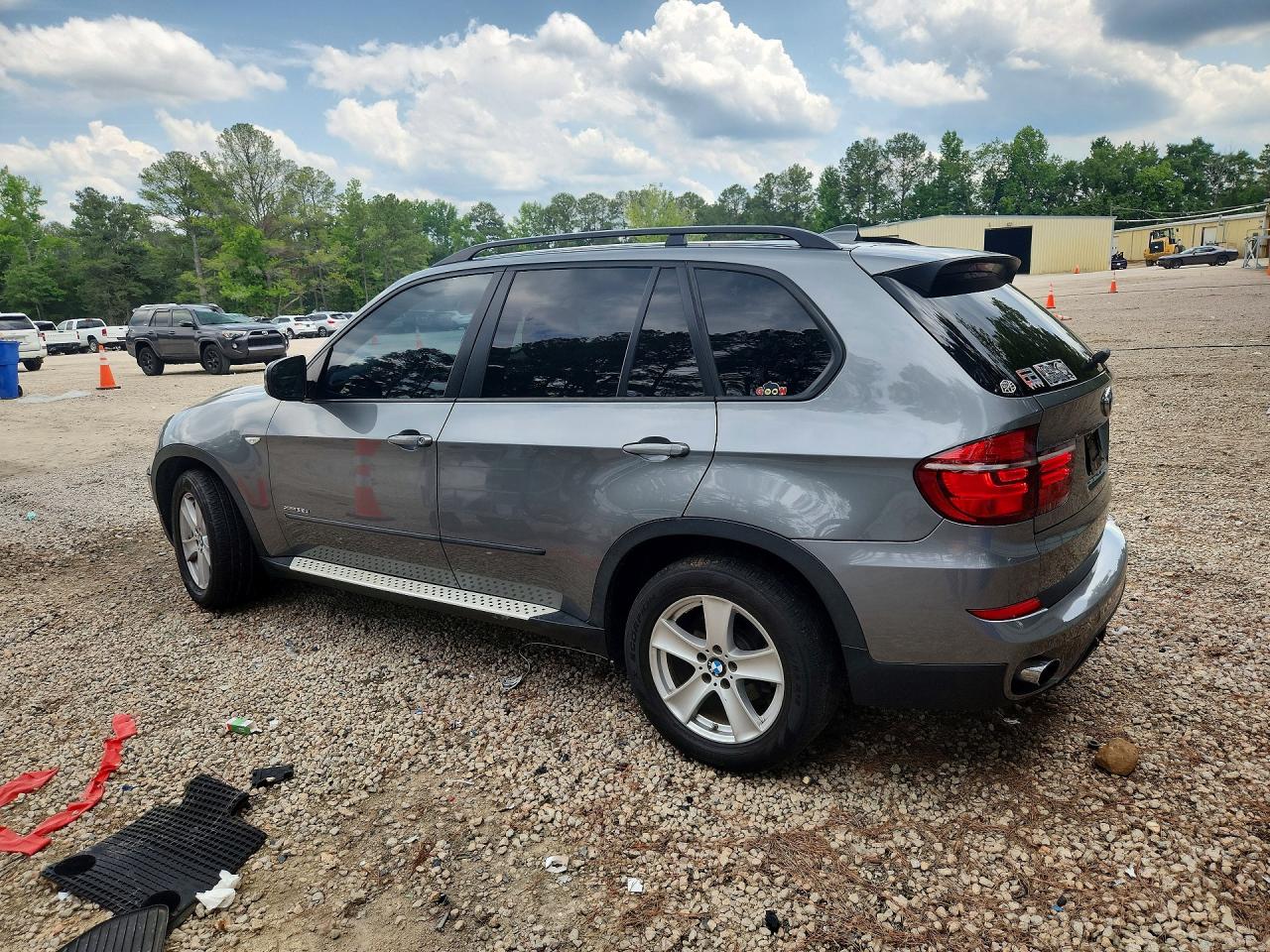 2012 Bmw X5 Xdrive35d Gray vin: 5UXZW0C52CL670910