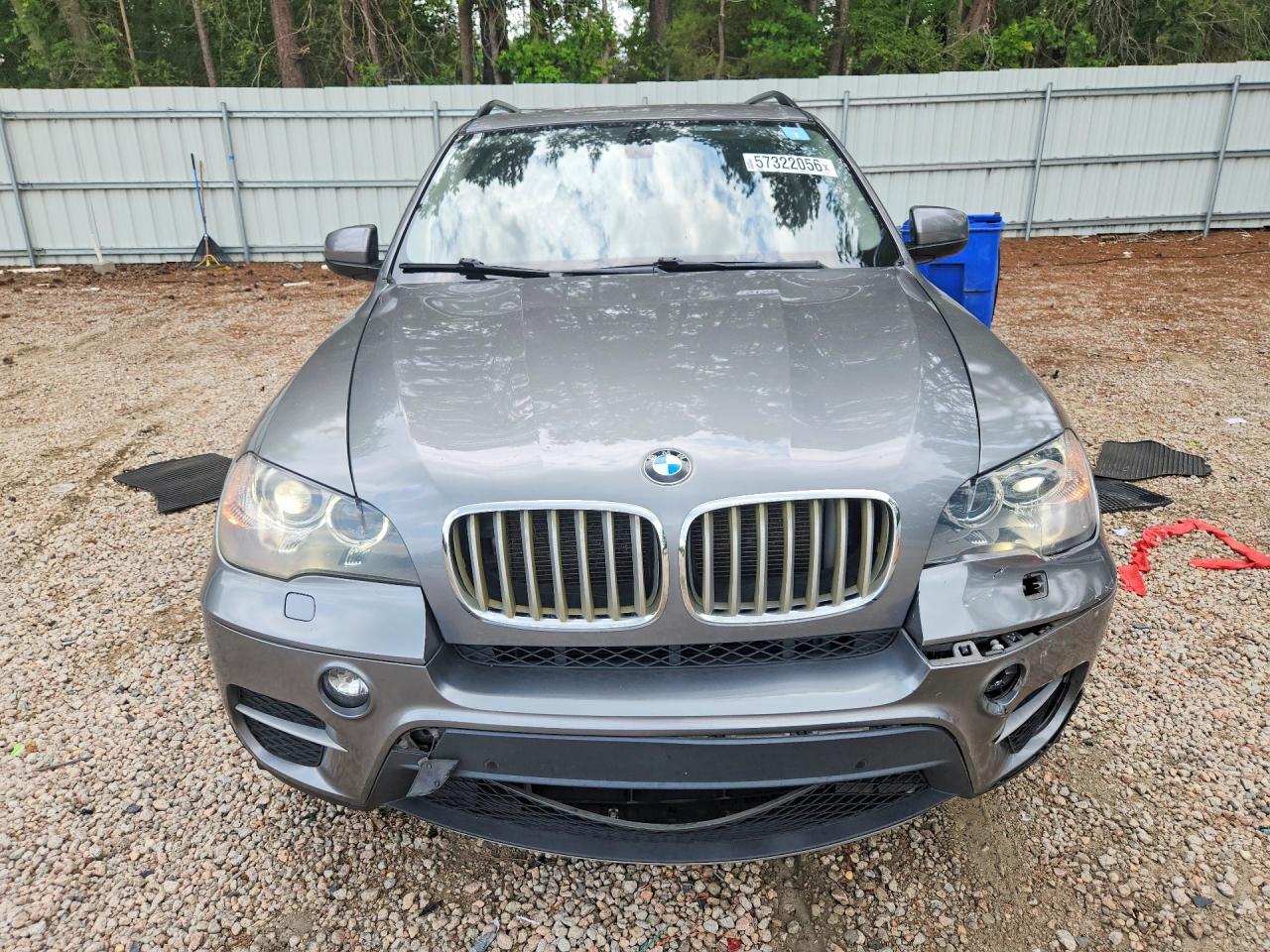 2012 Bmw X5 Xdrive35d Gray vin: 5UXZW0C52CL670910