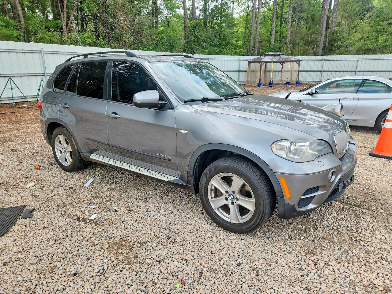 2012 Bmw X5 Xdrive35d Gray vin: 5UXZW0C52CL670910