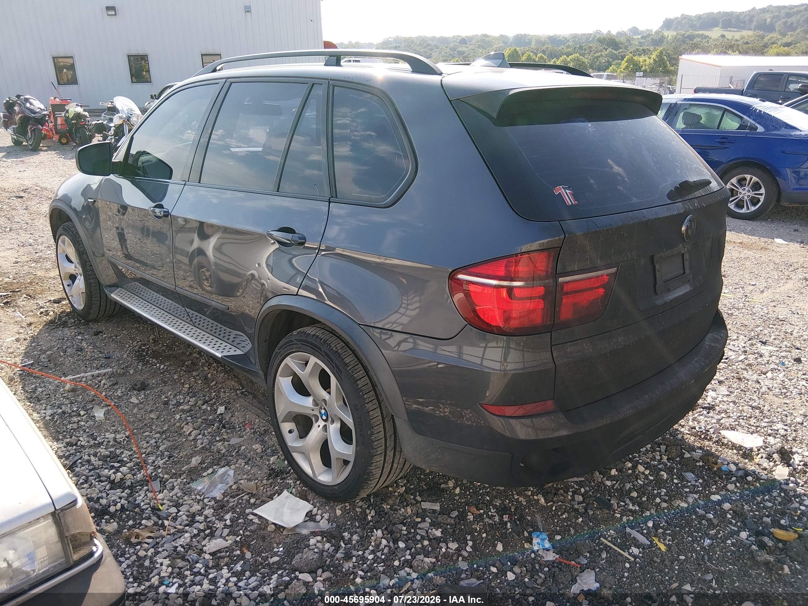 2011 Bmw X5 Xdrive35d Gray vin: 5UXZW0C53BL659476