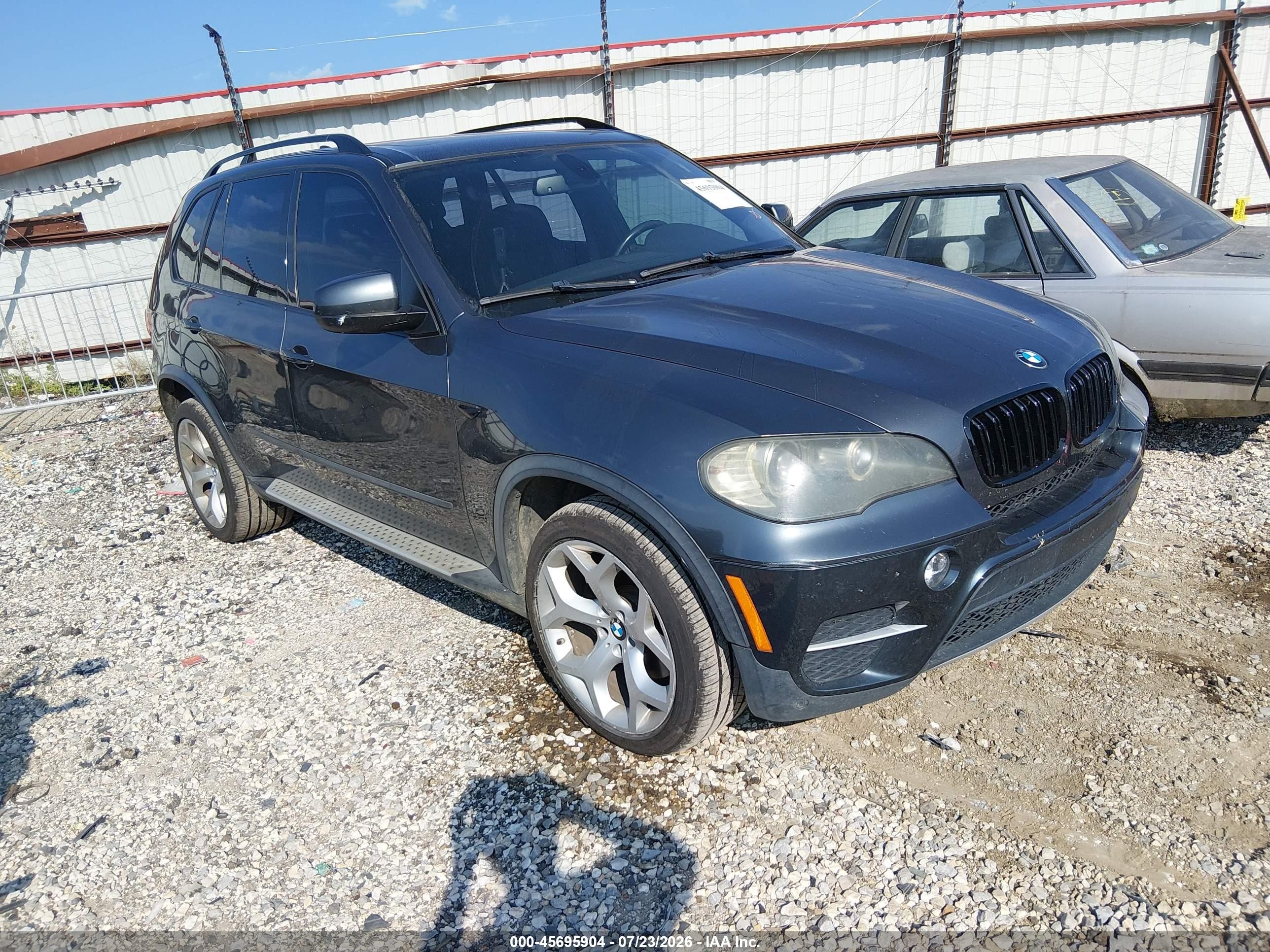 2011 Bmw X5 Xdrive35d Gray vin: 5UXZW0C53BL659476