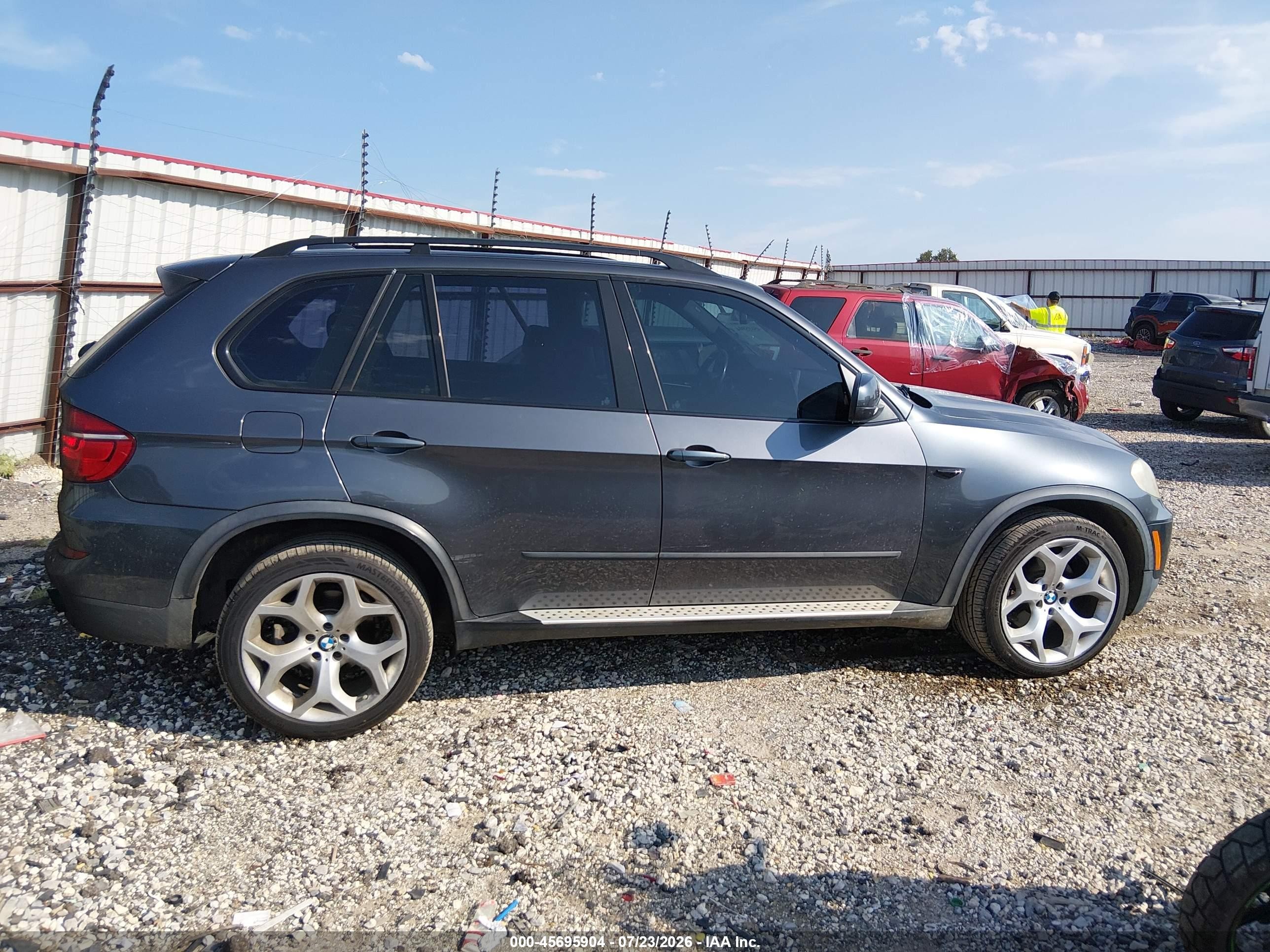2011 Bmw X5 Xdrive35d Gray vin: 5UXZW0C53BL659476