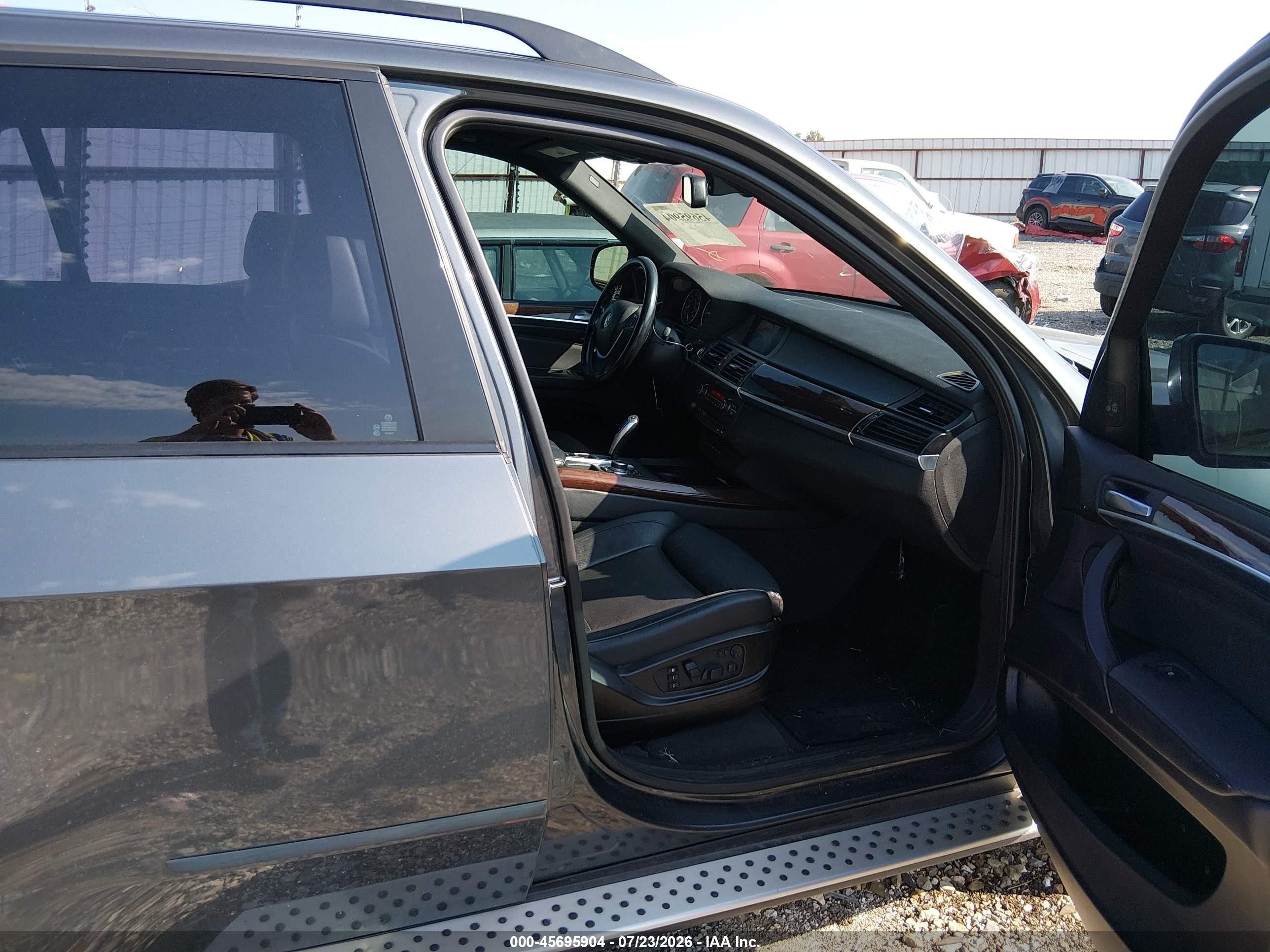 2011 Bmw X5 Xdrive35d Gray vin: 5UXZW0C53BL659476