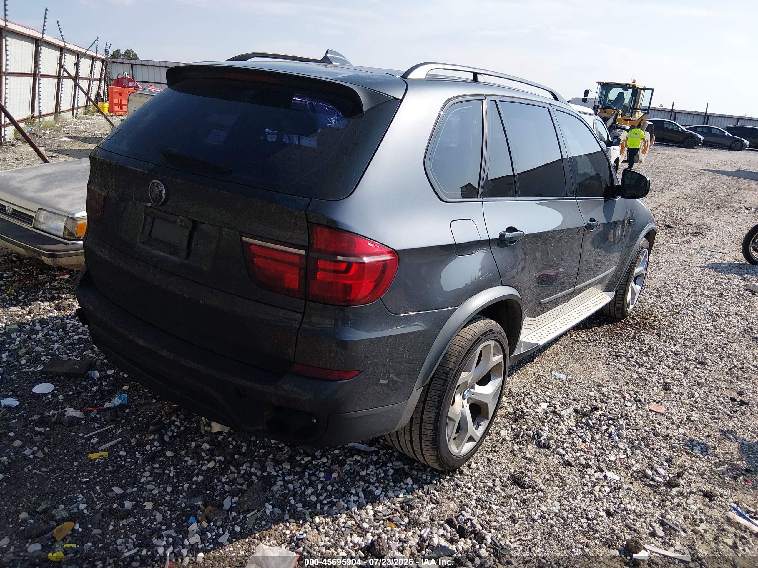2011 Bmw X5 Xdrive35d Gray vin: 5UXZW0C53BL659476