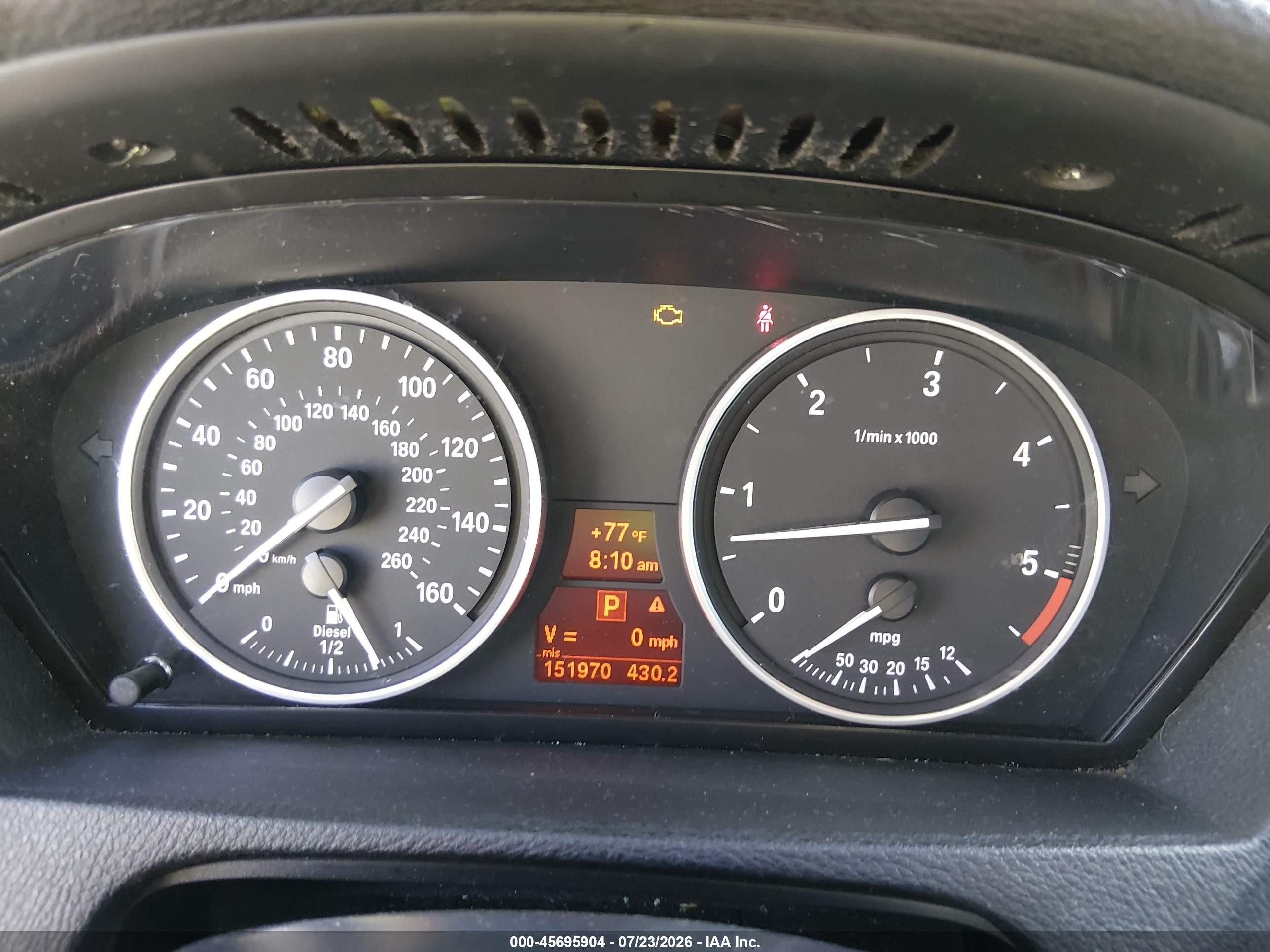 2011 Bmw X5 Xdrive35d Gray vin: 5UXZW0C53BL659476