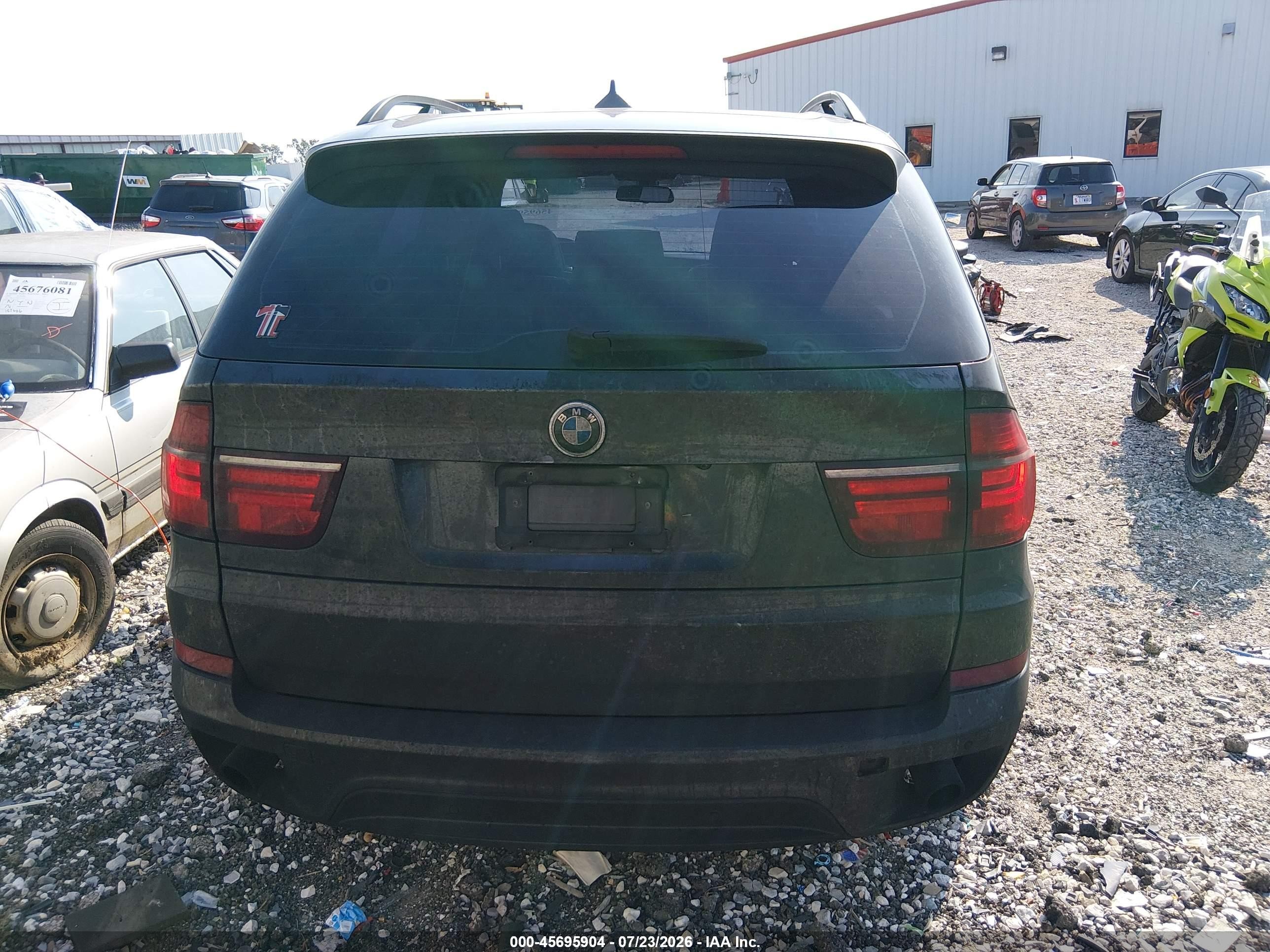 2011 Bmw X5 Xdrive35d Gray vin: 5UXZW0C53BL659476
