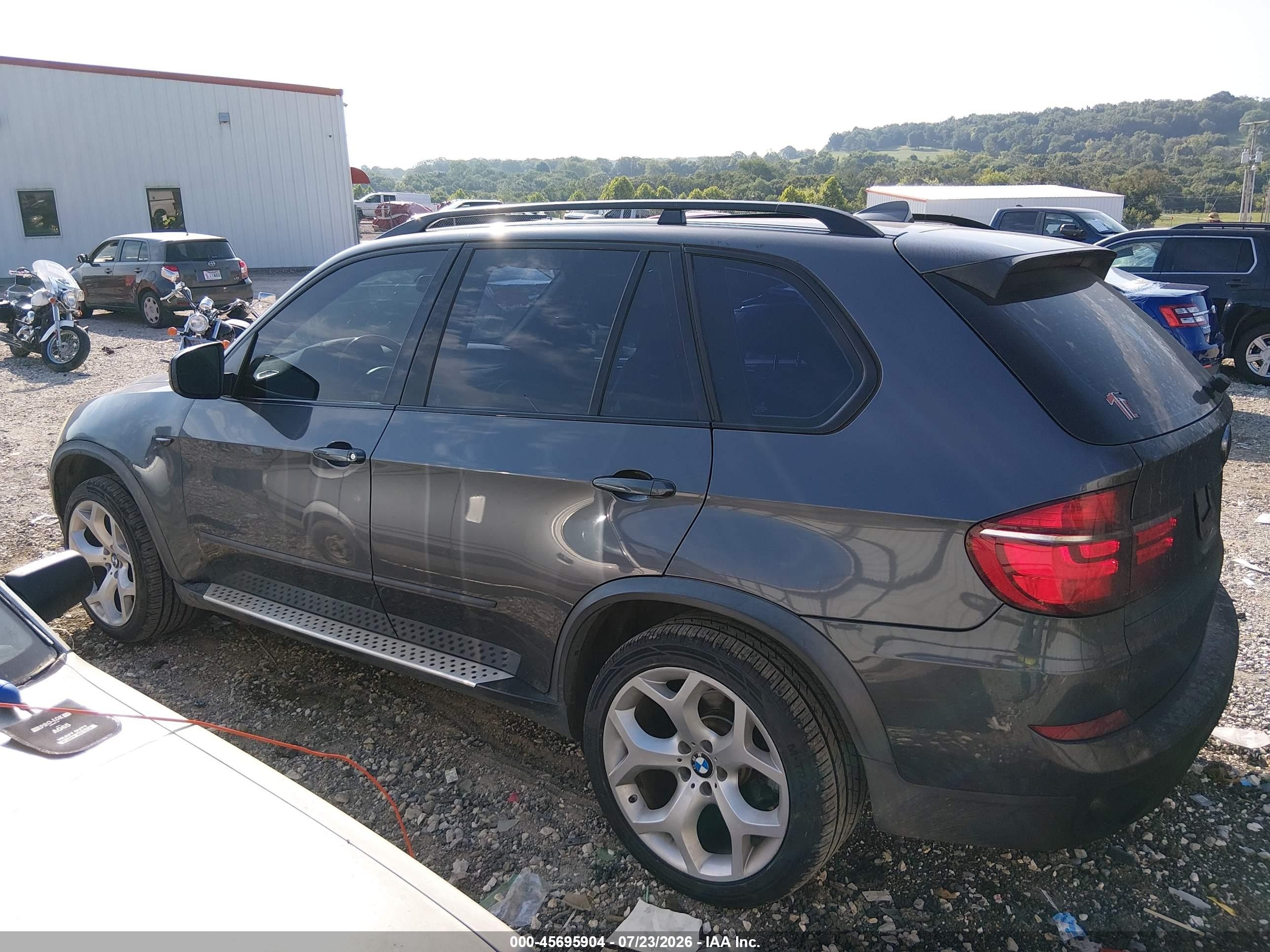 2011 Bmw X5 Xdrive35d Gray vin: 5UXZW0C53BL659476