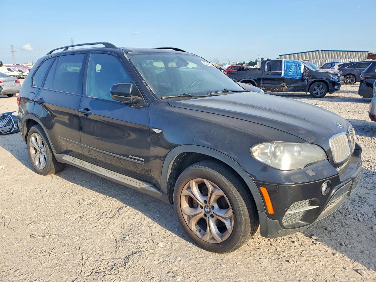 2012 Bmw X5 Xdrive35d Черный vin: 5UXZW0C53CL664159