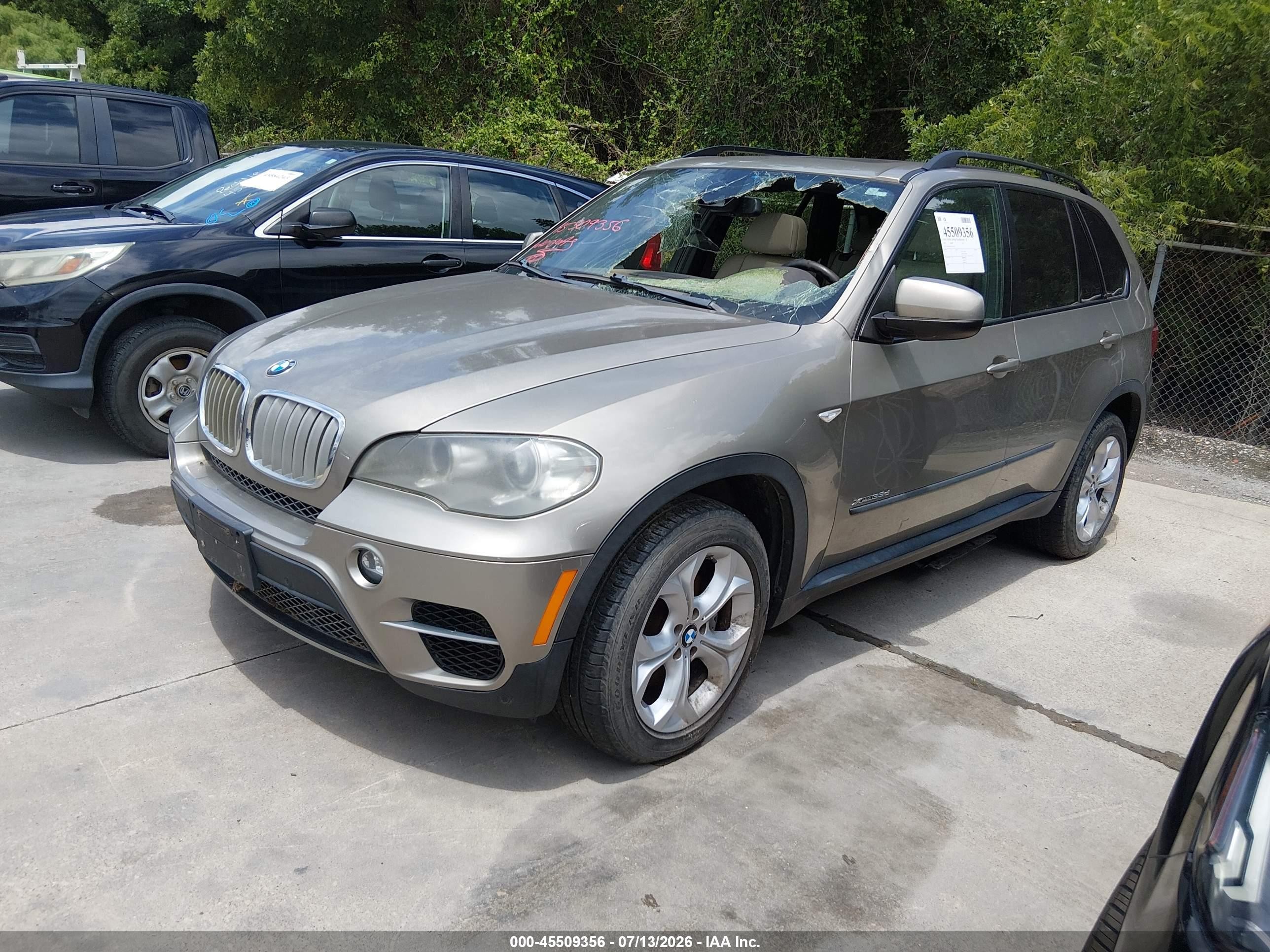 2012 Bmw X5 Xdrive35d Green vin: 5UXZW0C53CL665134