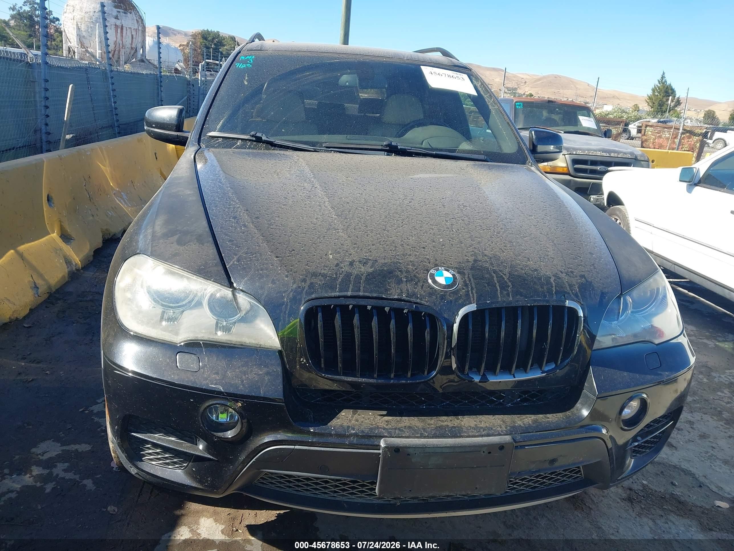 2012 Bmw X5 Xdrive35d Black vin: 5UXZW0C53CL666459