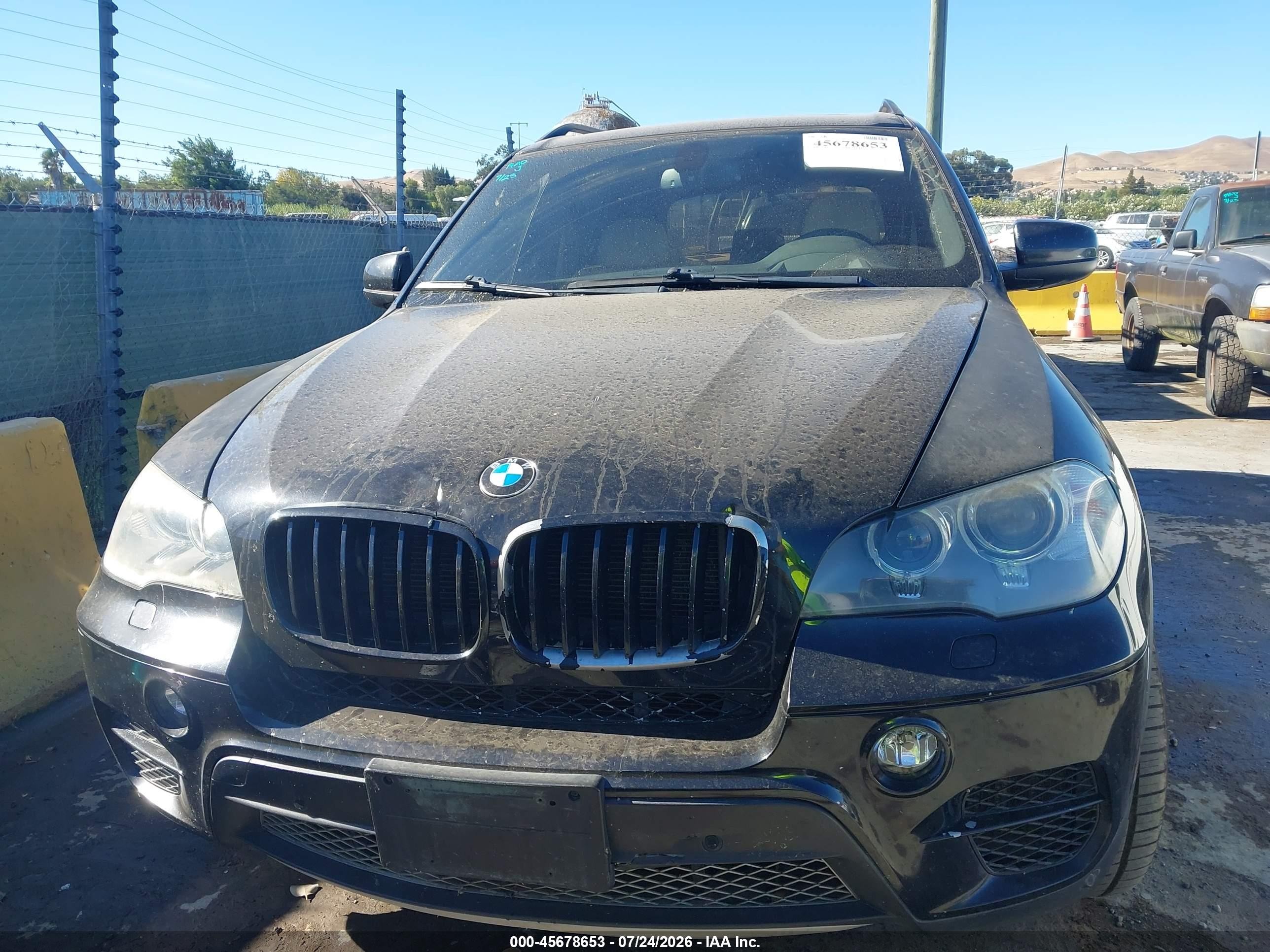 2012 Bmw X5 Xdrive35d Black vin: 5UXZW0C53CL666459