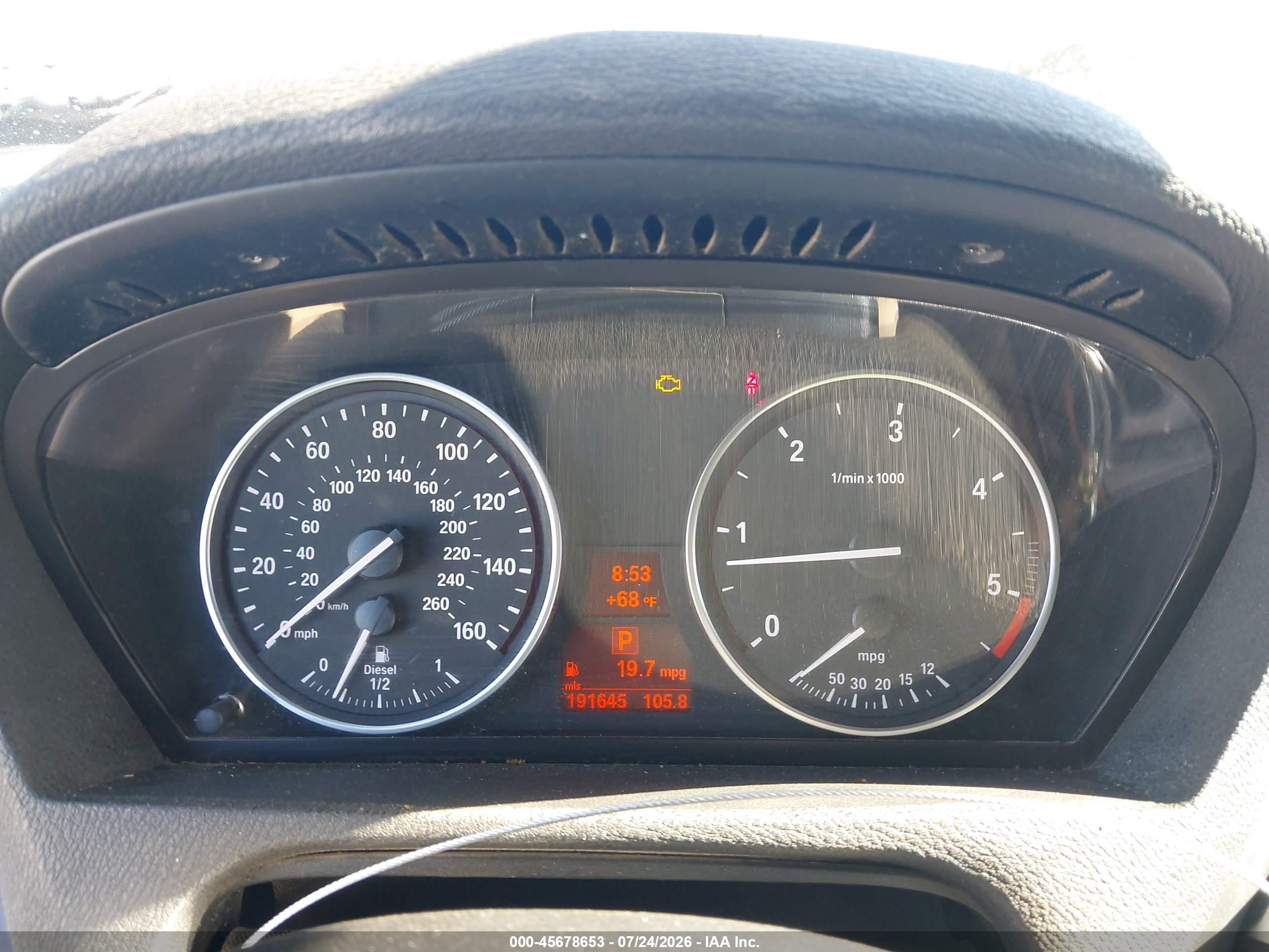 2012 Bmw X5 Xdrive35d Black vin: 5UXZW0C53CL666459