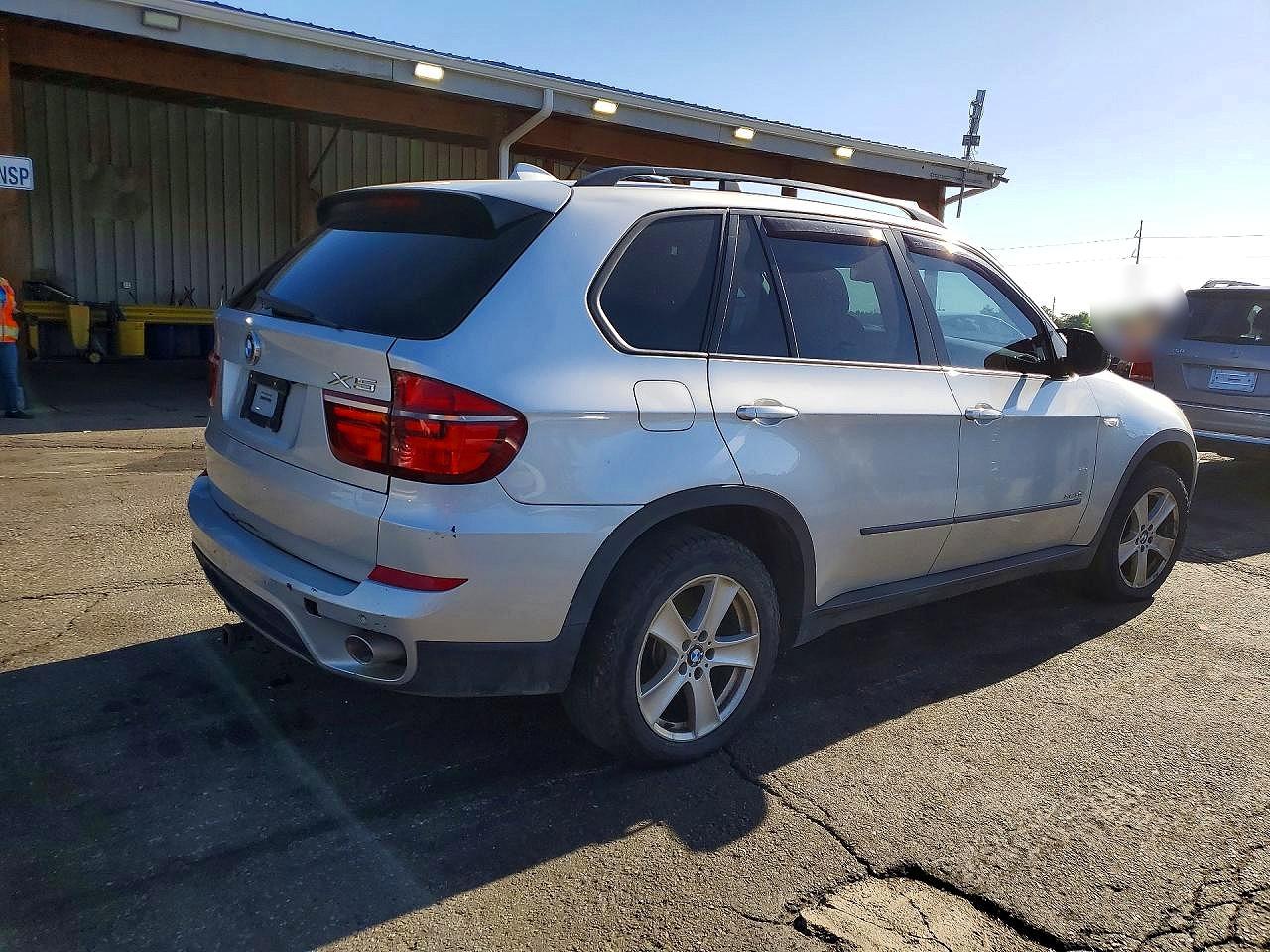 2012 Bmw X5 Xdrive35d Silver vin: 5UXZW0C53CL668924