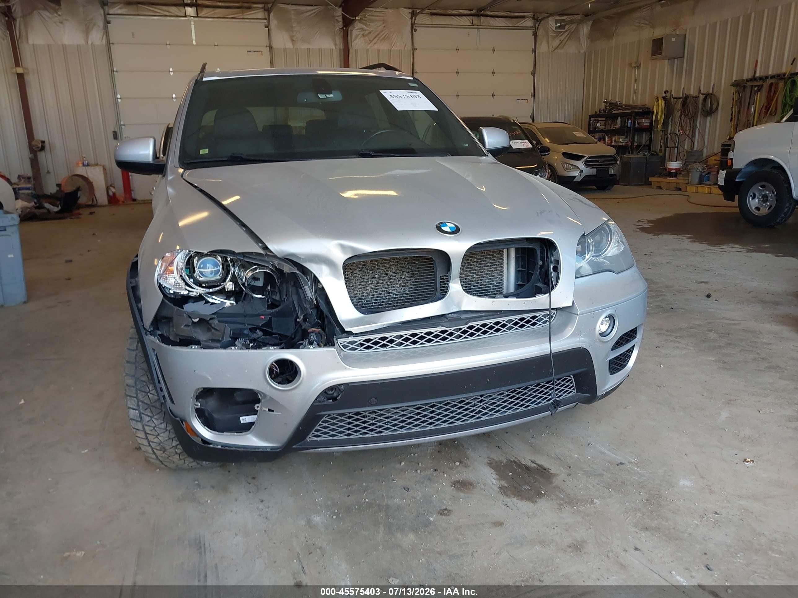 2012 Bmw X5 Xdrive35d Серебряный vin: 5UXZW0C53CL669412