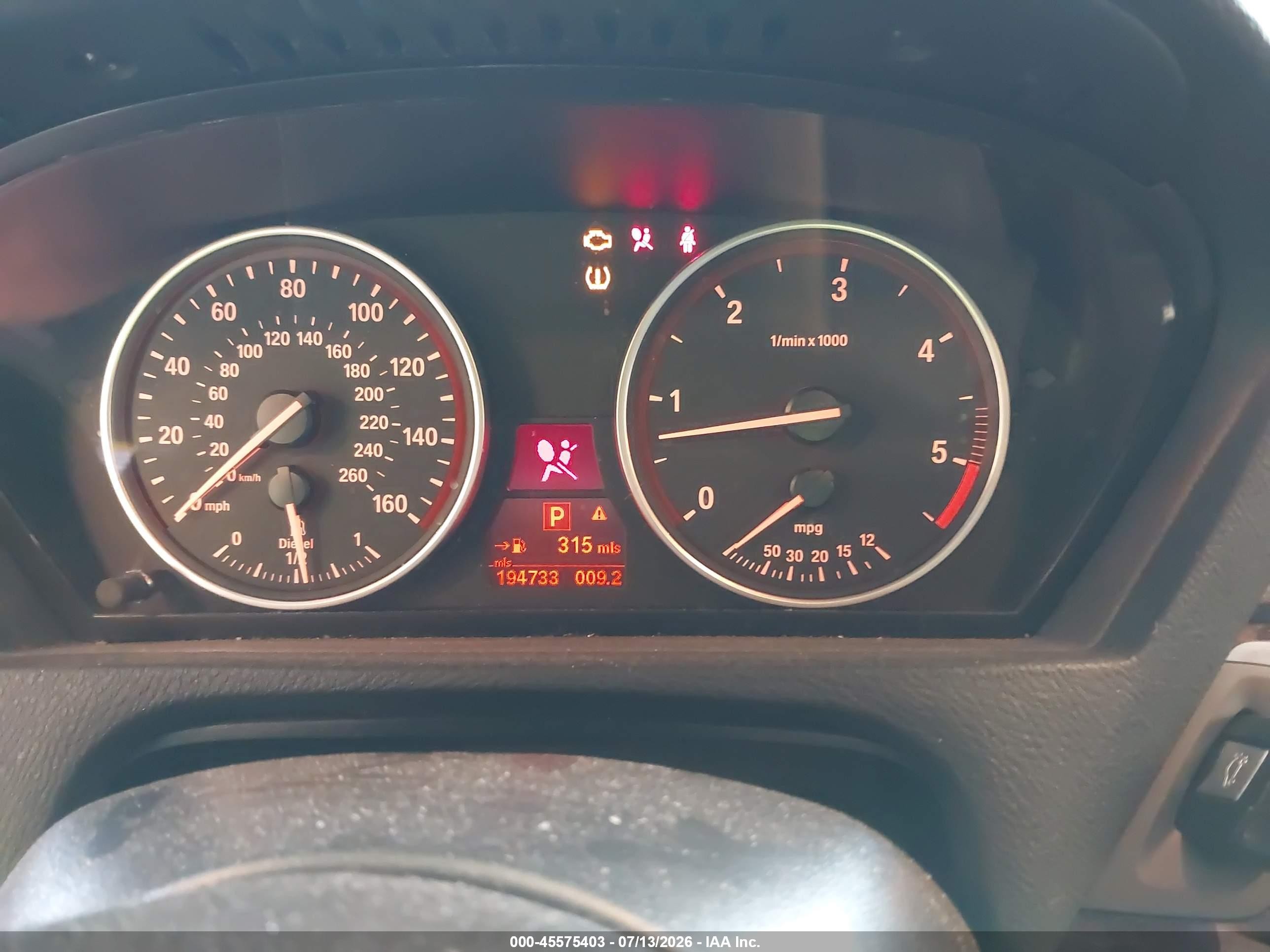 2012 Bmw X5 Xdrive35d Серебряный vin: 5UXZW0C53CL669412