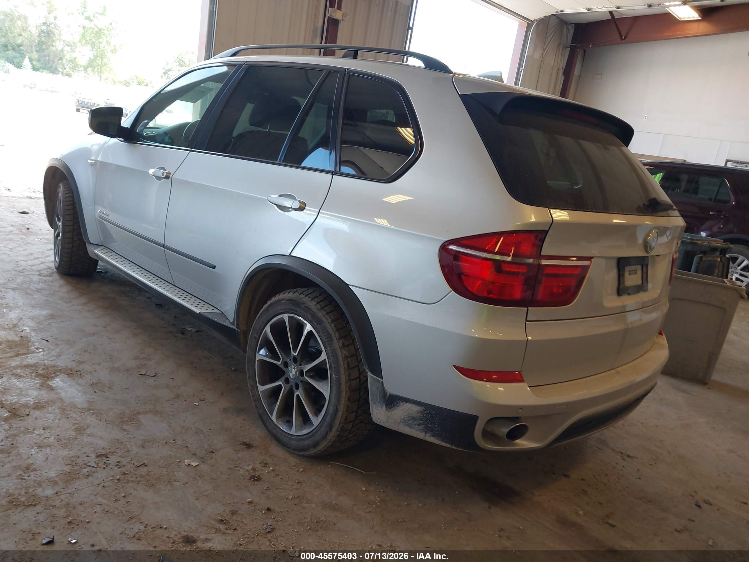 2012 Bmw X5 Xdrive35d Серебряный vin: 5UXZW0C53CL669412