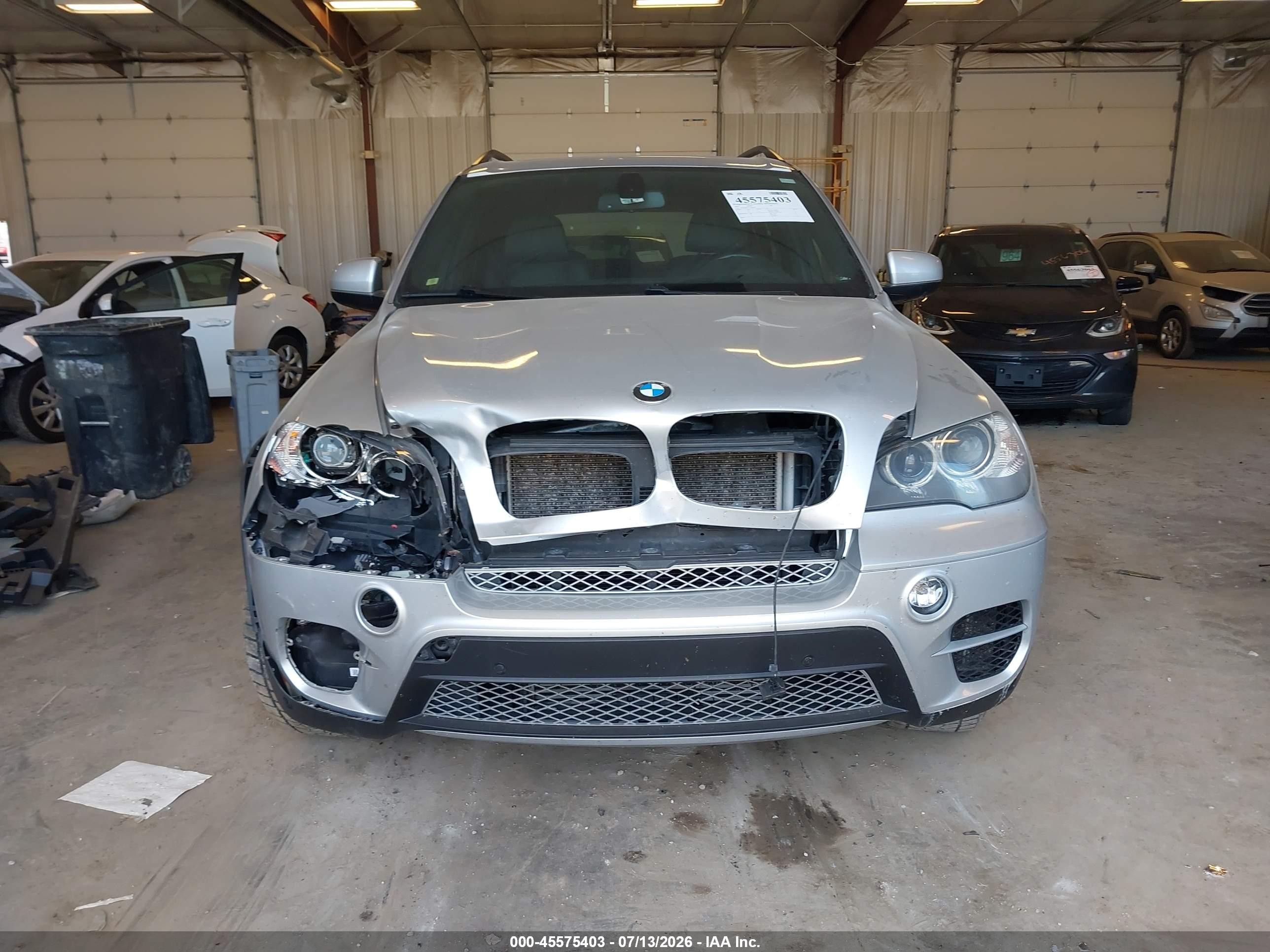 2012 Bmw X5 Xdrive35d Серебряный vin: 5UXZW0C53CL669412