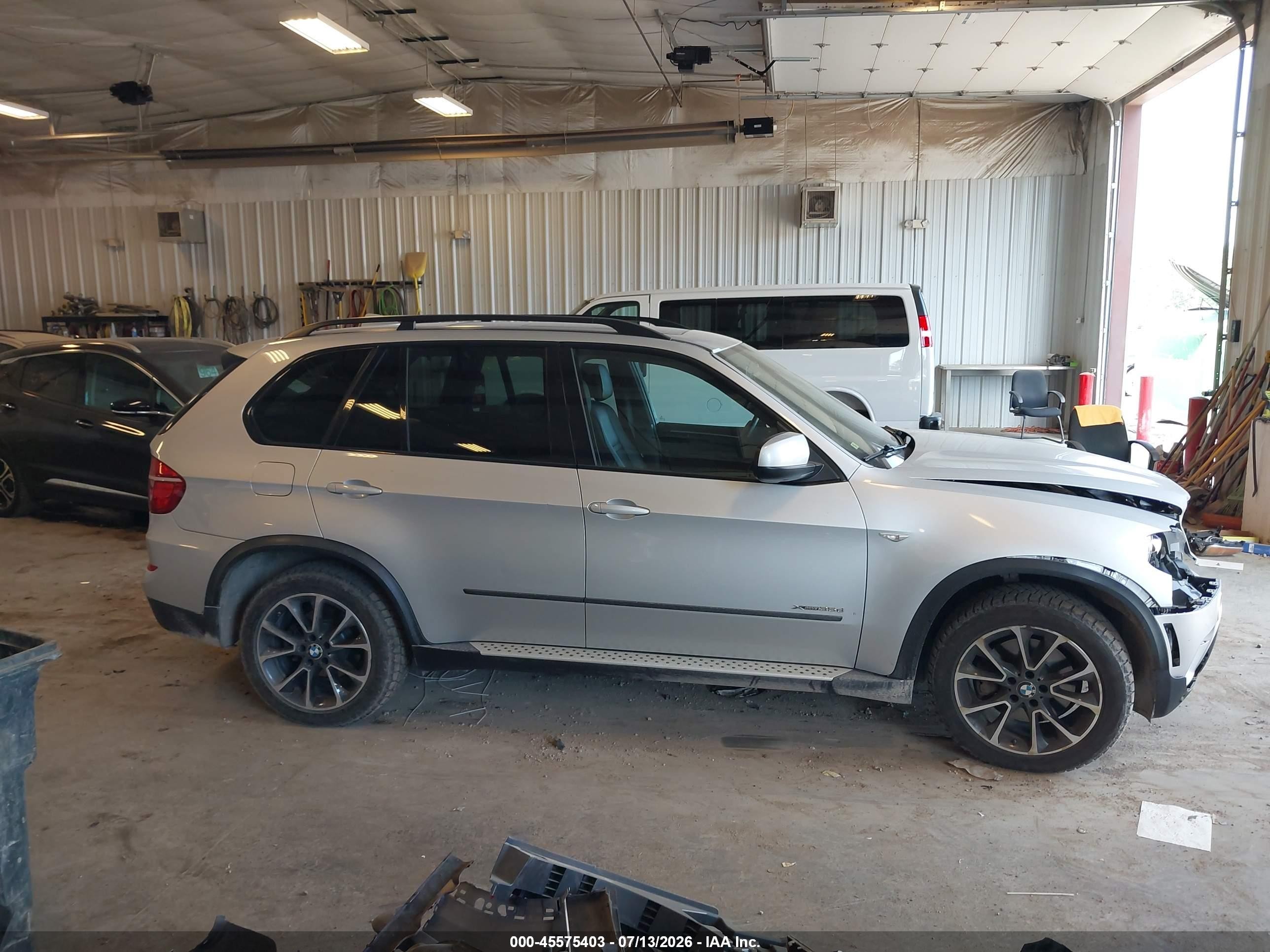2012 Bmw X5 Xdrive35d Серебряный vin: 5UXZW0C53CL669412
