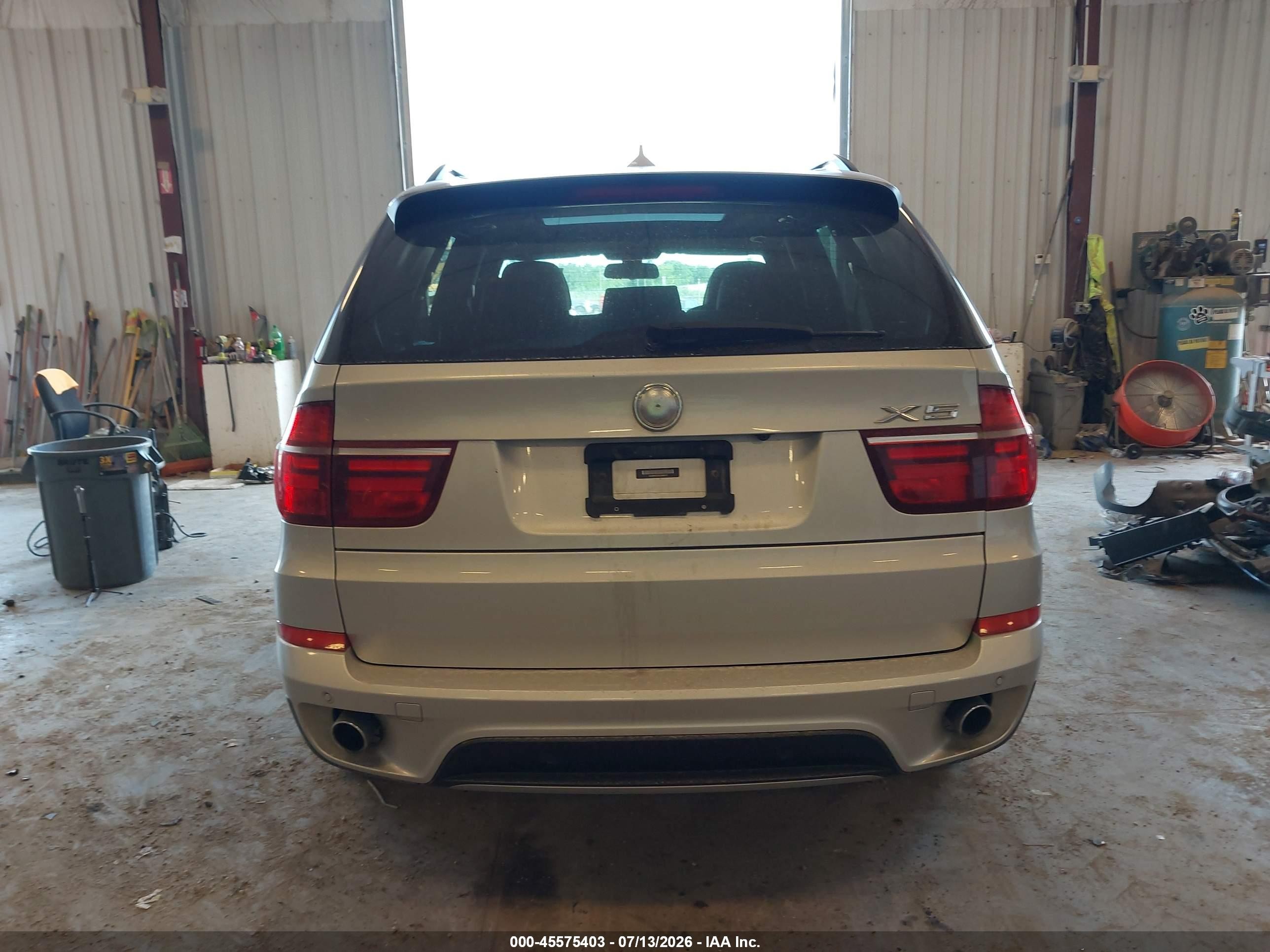 2012 Bmw X5 Xdrive35d Серебряный vin: 5UXZW0C53CL669412