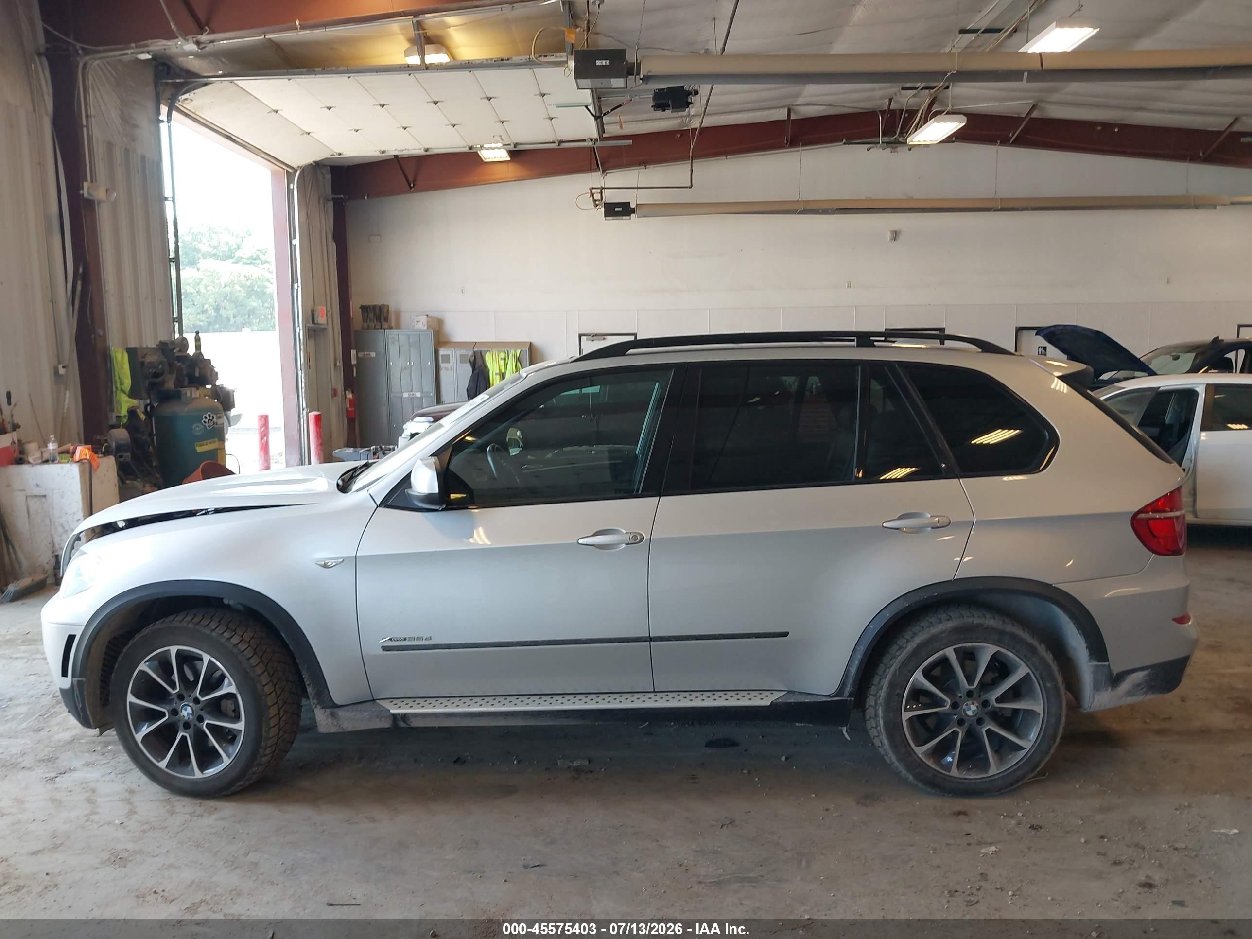 2012 Bmw X5 Xdrive35d Серебряный vin: 5UXZW0C53CL669412