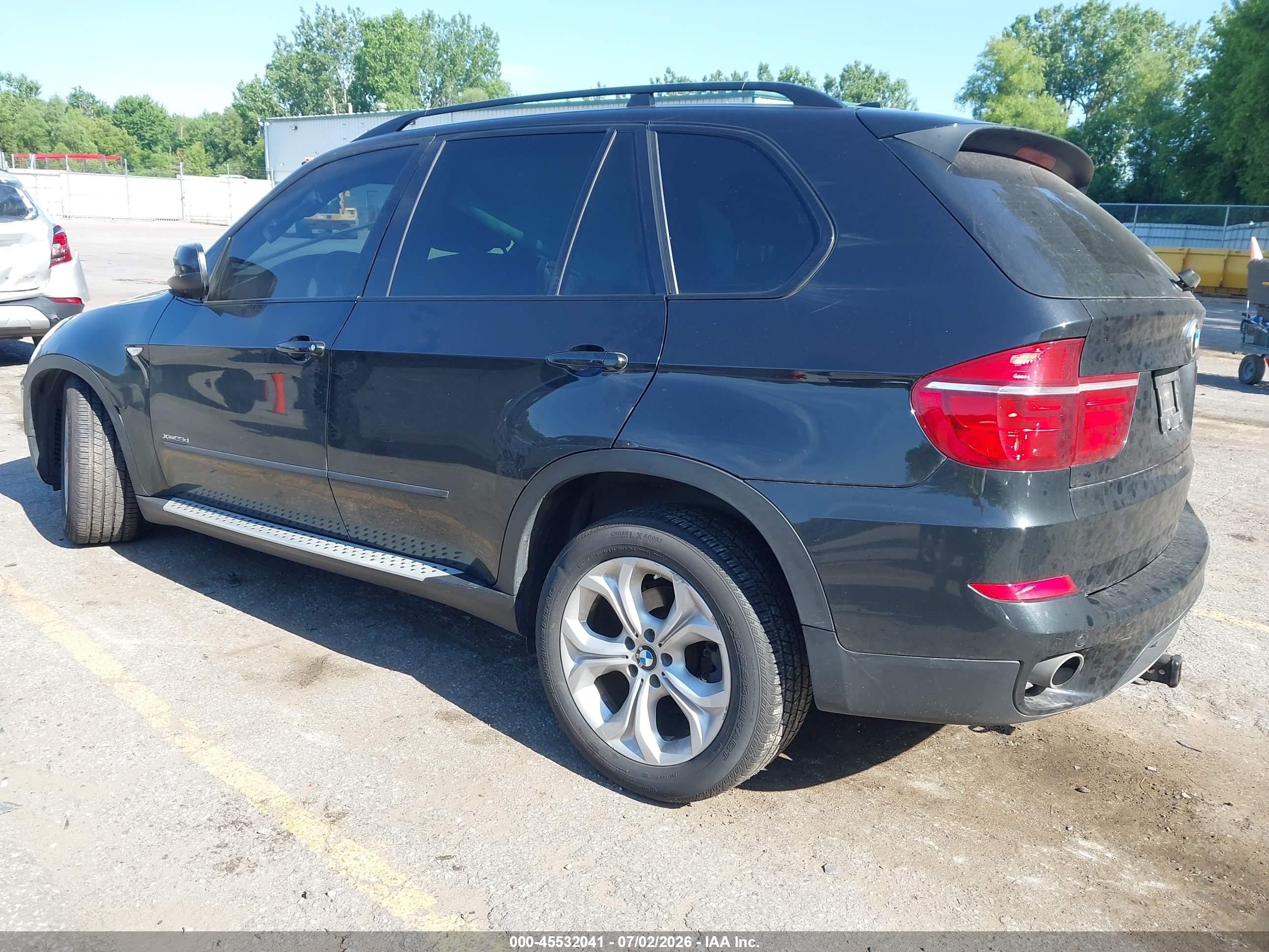 2012 Bmw X5 Xdrive35d Black vin: 5UXZW0C53CL672150