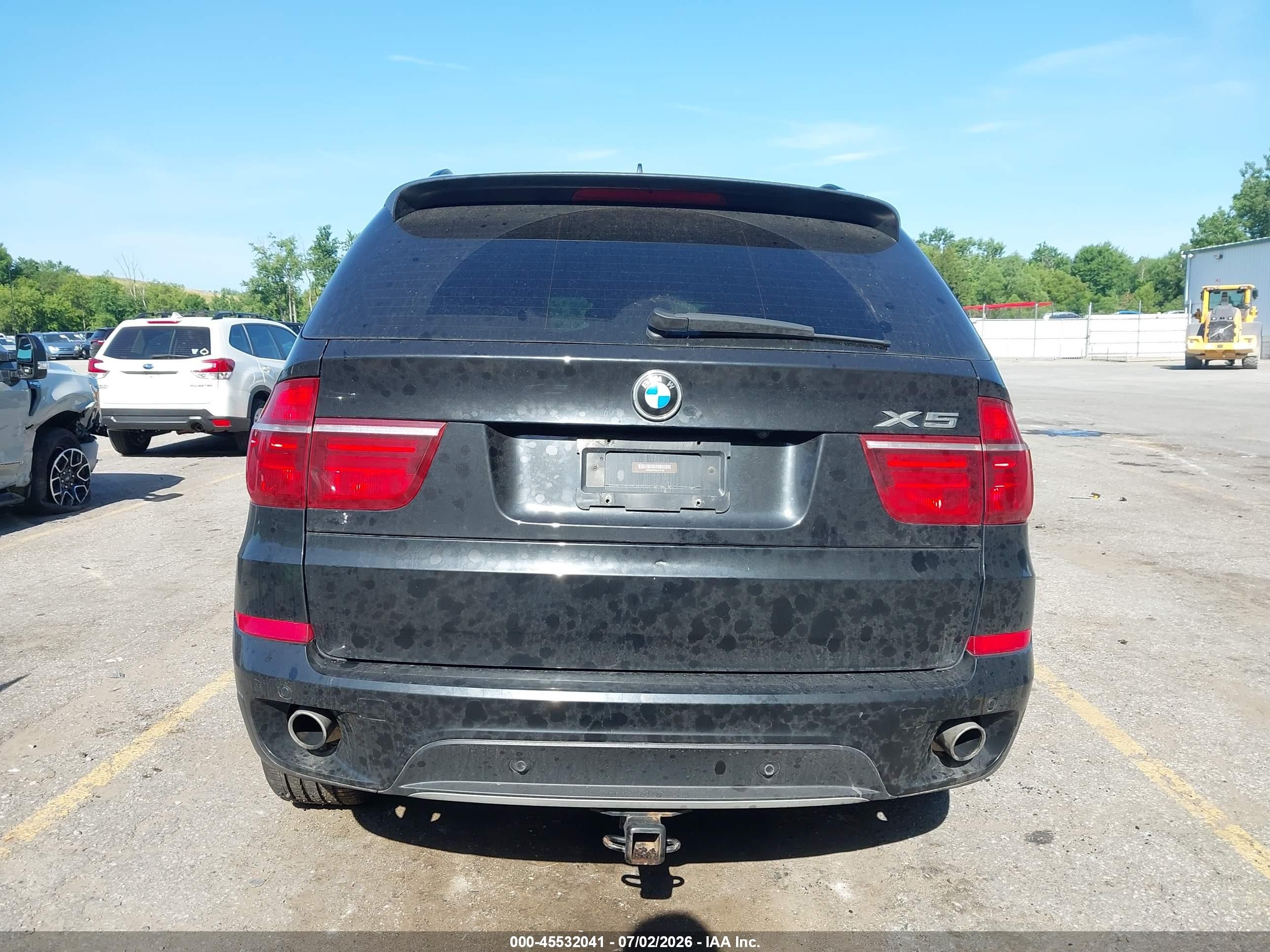 2012 Bmw X5 Xdrive35d Black vin: 5UXZW0C53CL672150