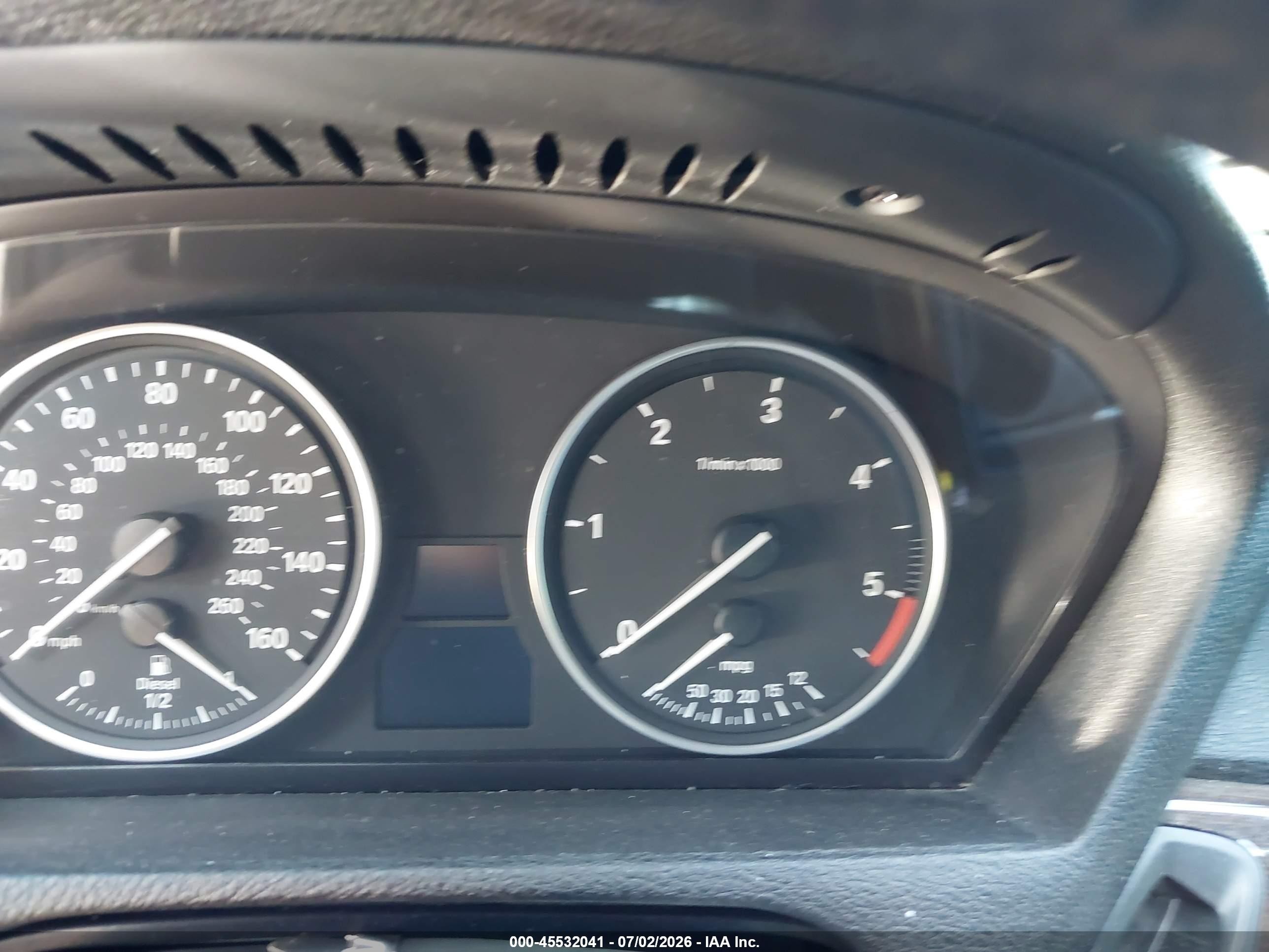 2012 Bmw X5 Xdrive35d Black vin: 5UXZW0C53CL672150