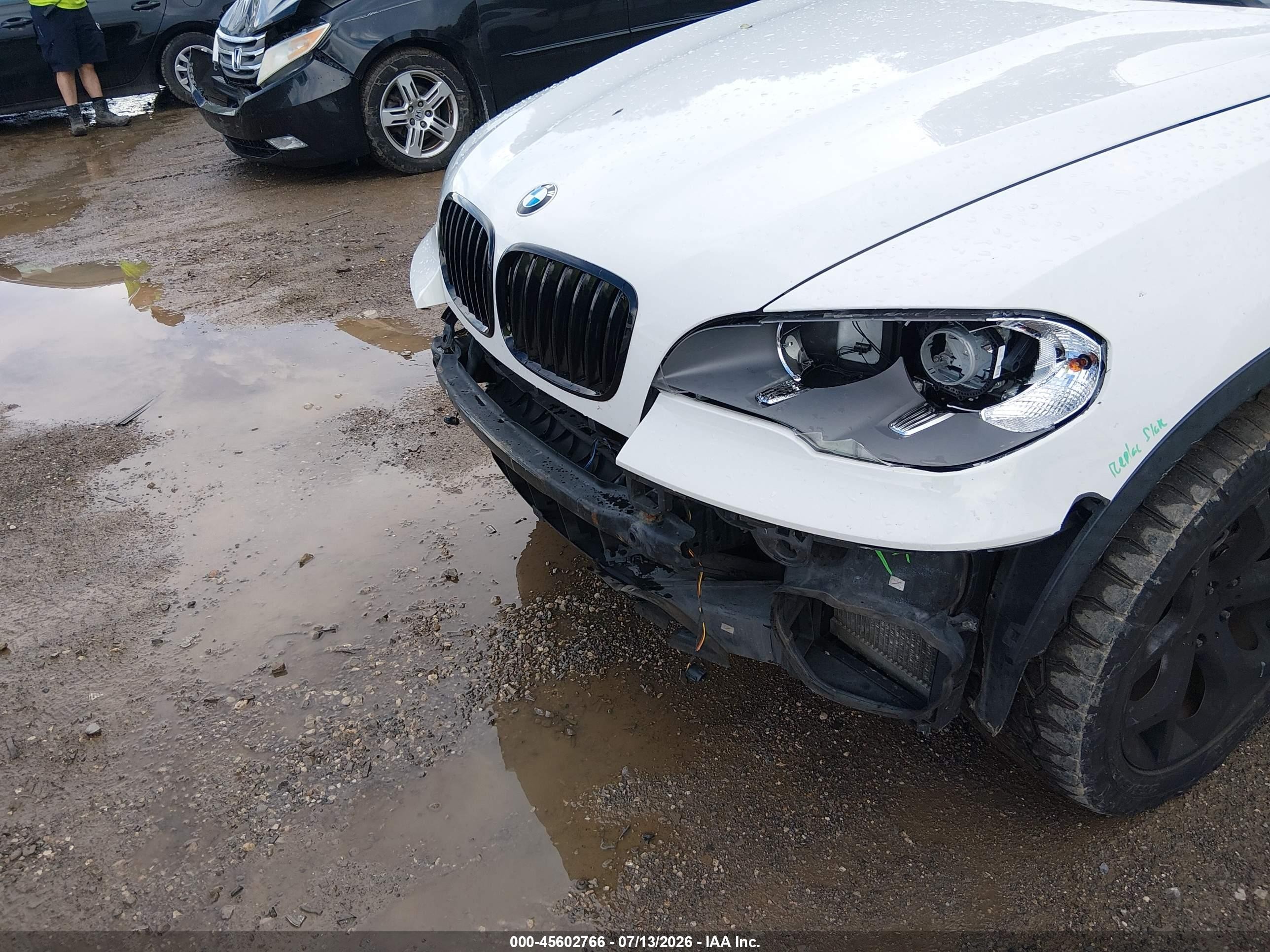 2012 Bmw X5 Xdrive35d White vin: 5UXZW0C54CL665238
