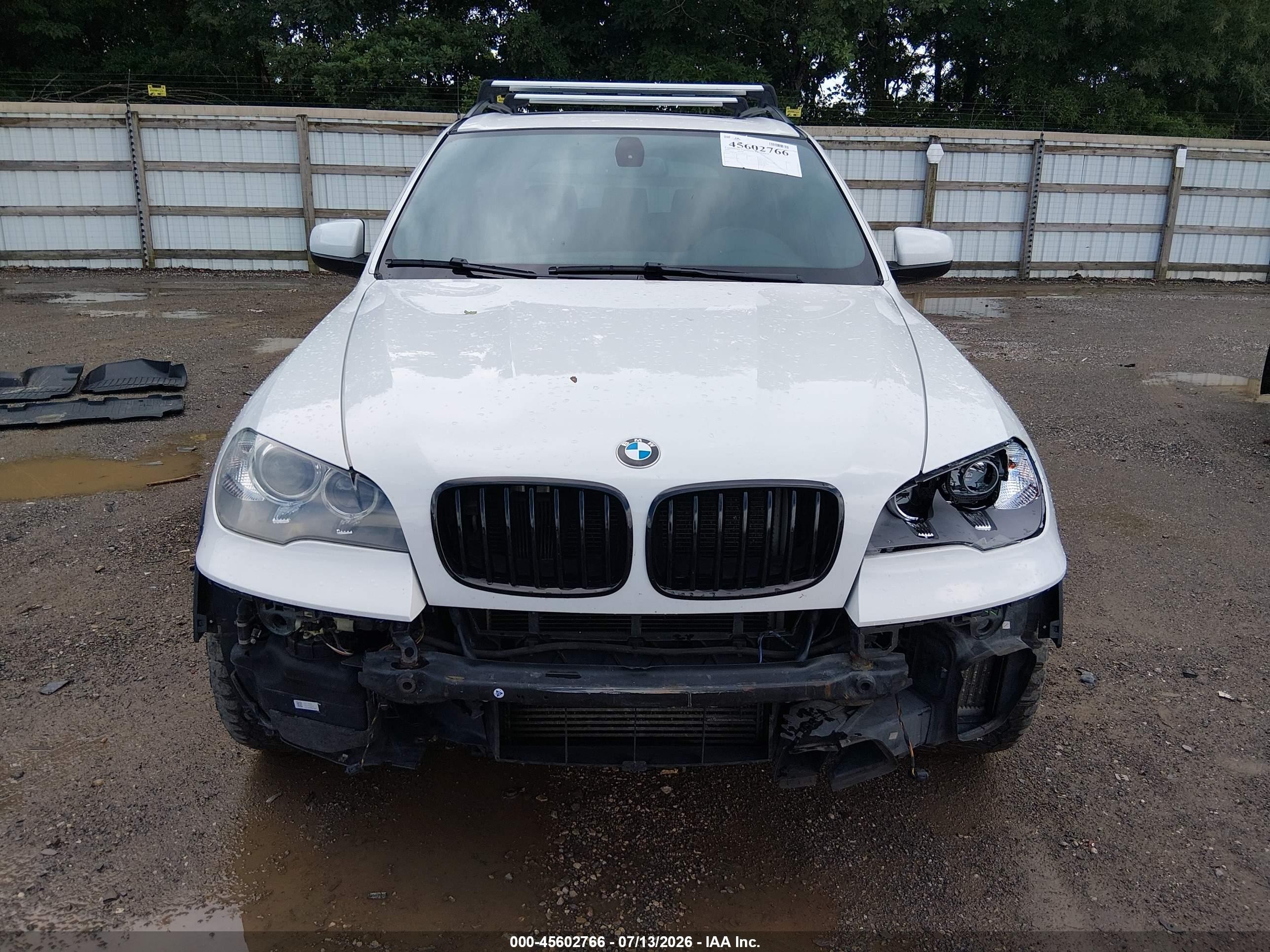 2012 Bmw X5 Xdrive35d White vin: 5UXZW0C54CL665238