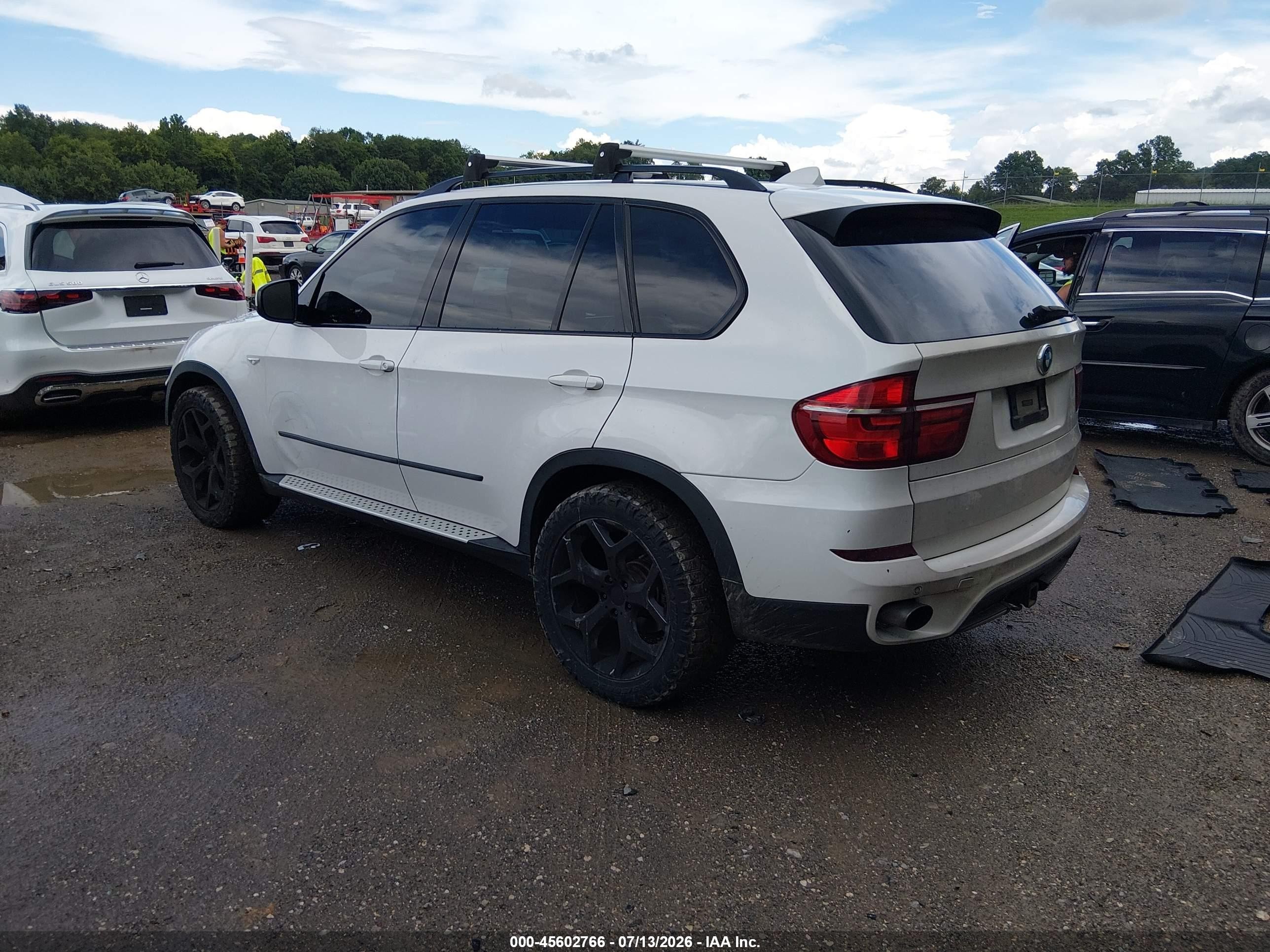 2012 Bmw X5 Xdrive35d White vin: 5UXZW0C54CL665238