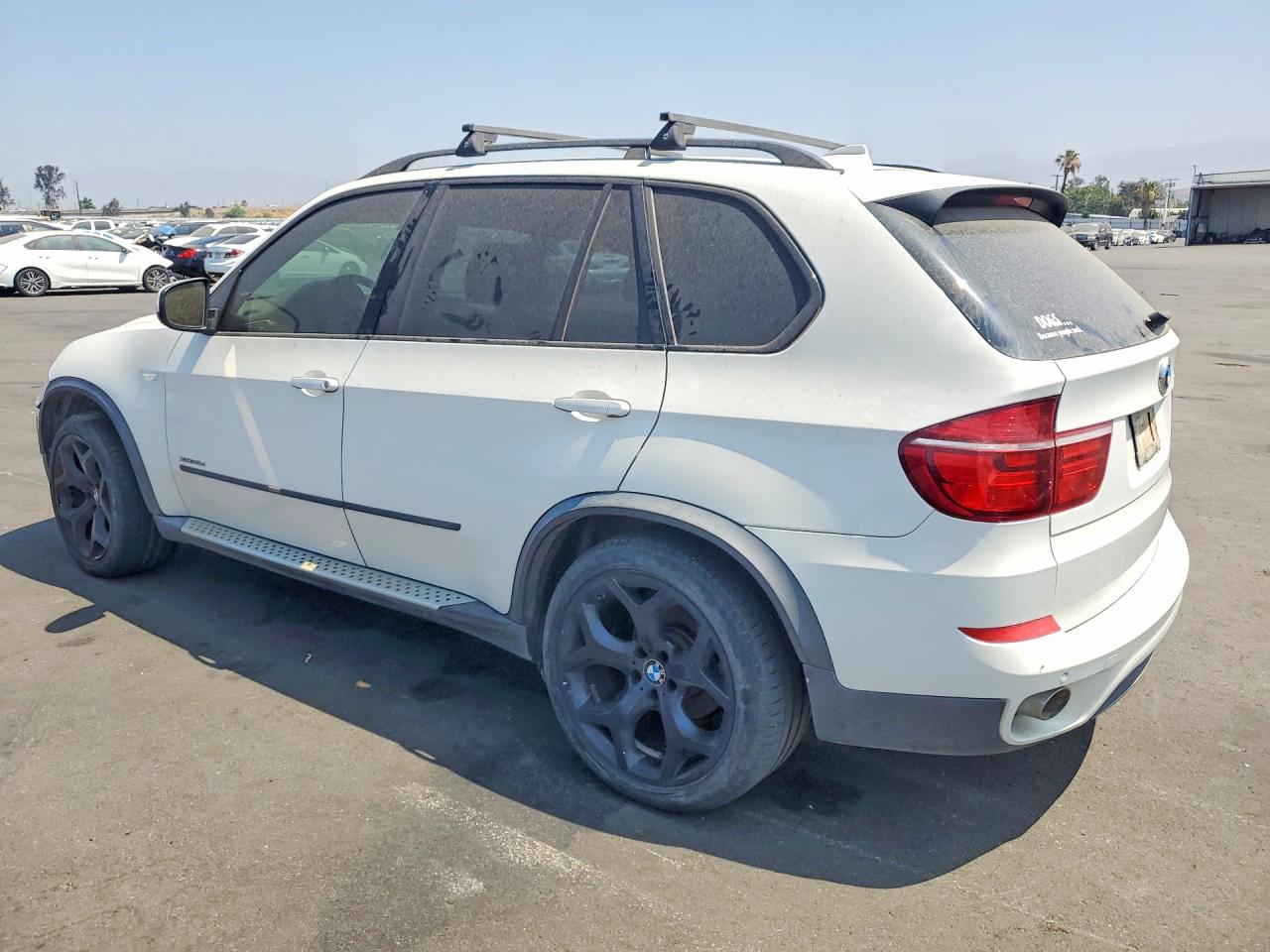 2012 Bmw X5 Xdrive35d White vin: 5UXZW0C54CL665305