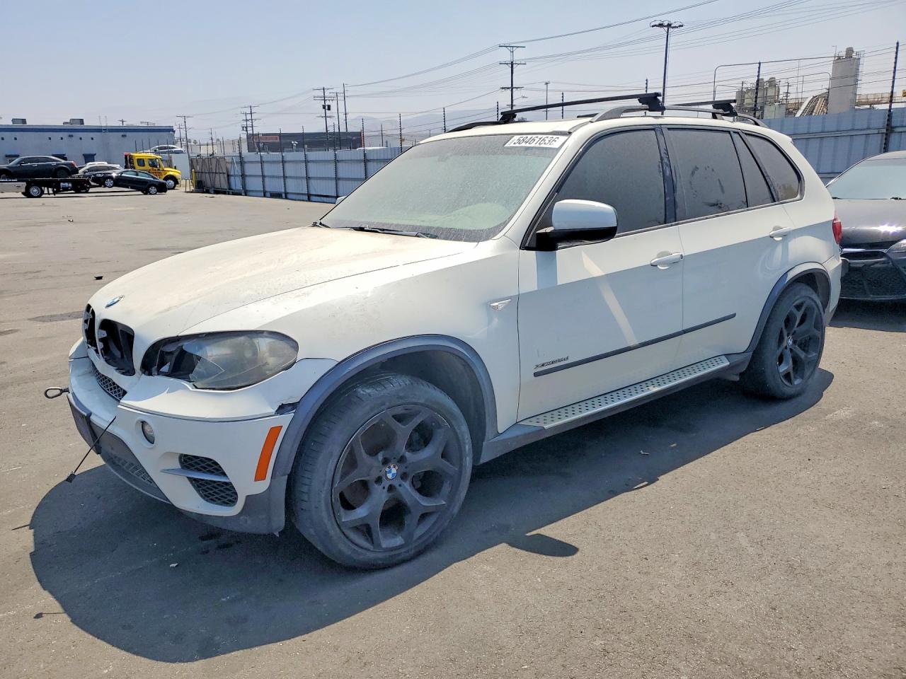 2012 Bmw X5 Xdrive35d White vin: 5UXZW0C54CL665305