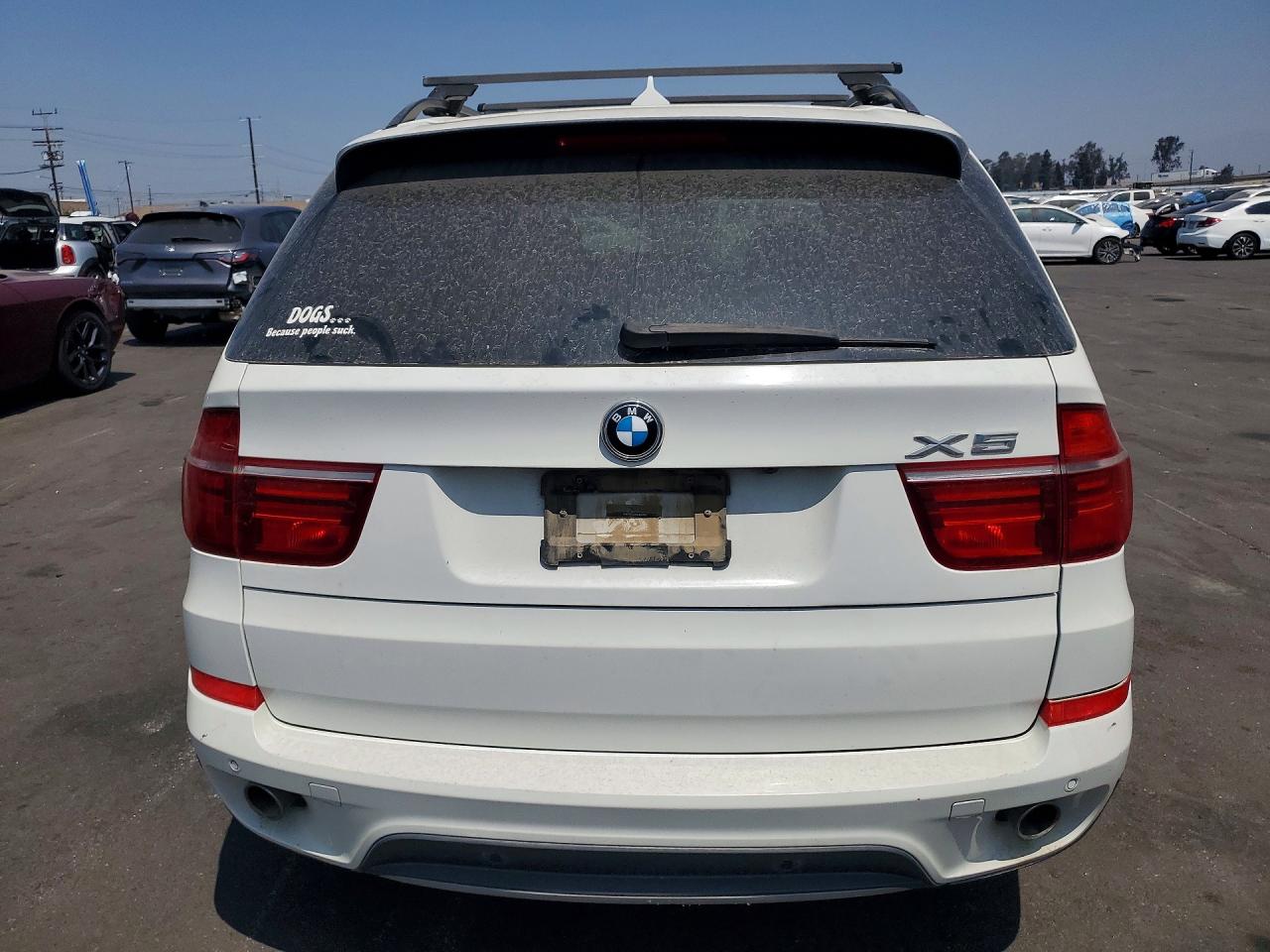 2012 Bmw X5 Xdrive35d White vin: 5UXZW0C54CL665305