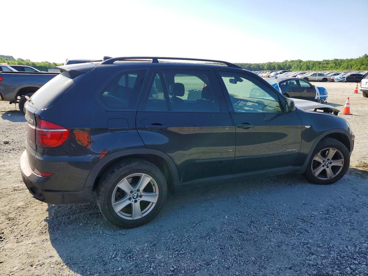 2012 Bmw X5 Xdrive35d Black vin: 5UXZW0C54CL666633