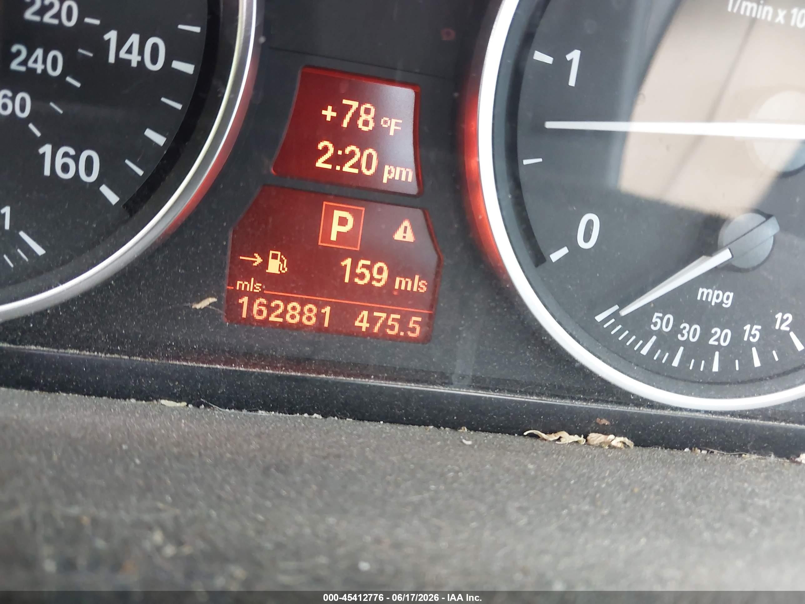 2012 Bmw X5 Xdrive35d Черный vin: 5UXZW0C54CL669774