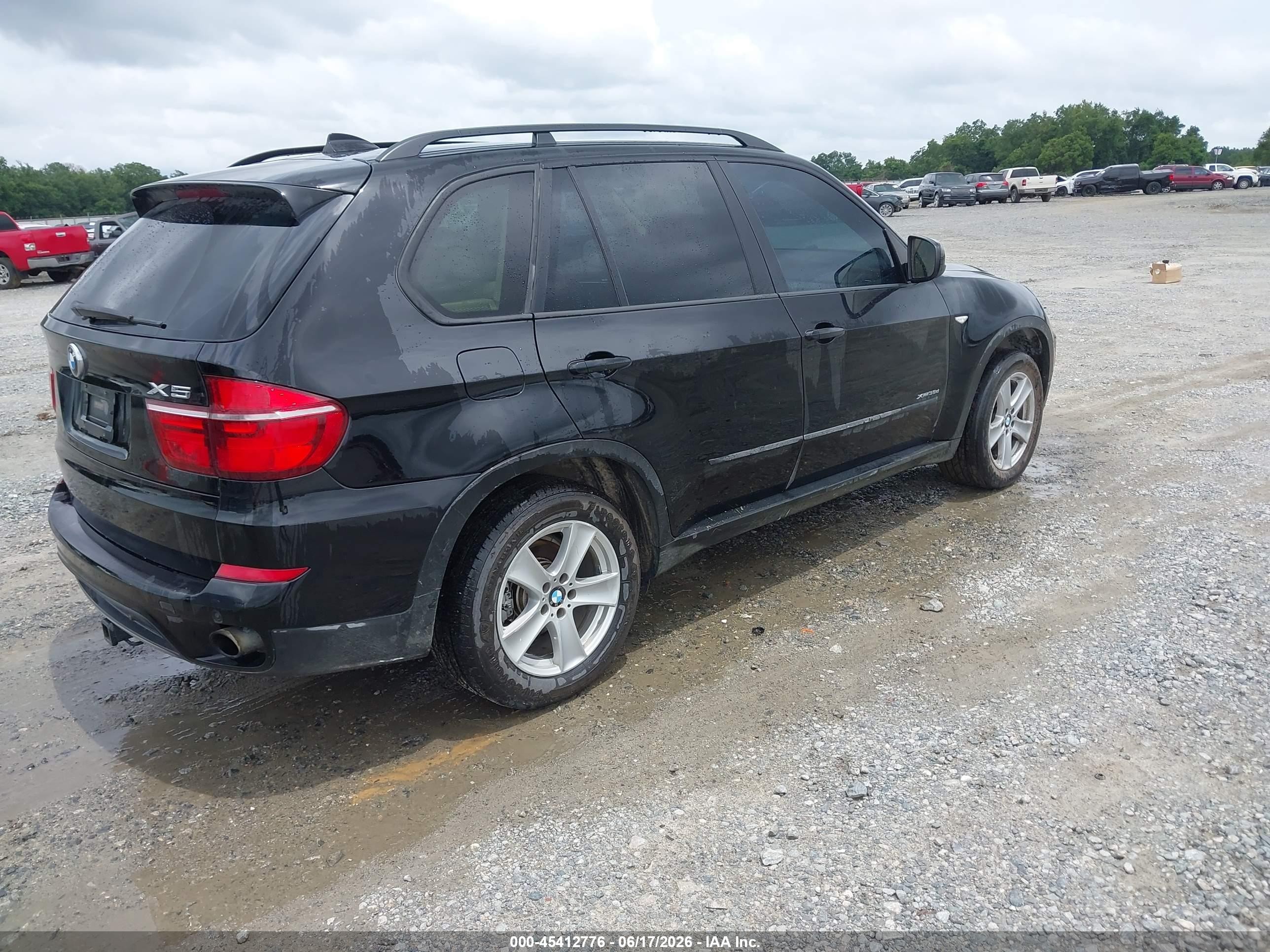 2012 Bmw X5 Xdrive35d Черный vin: 5UXZW0C54CL669774