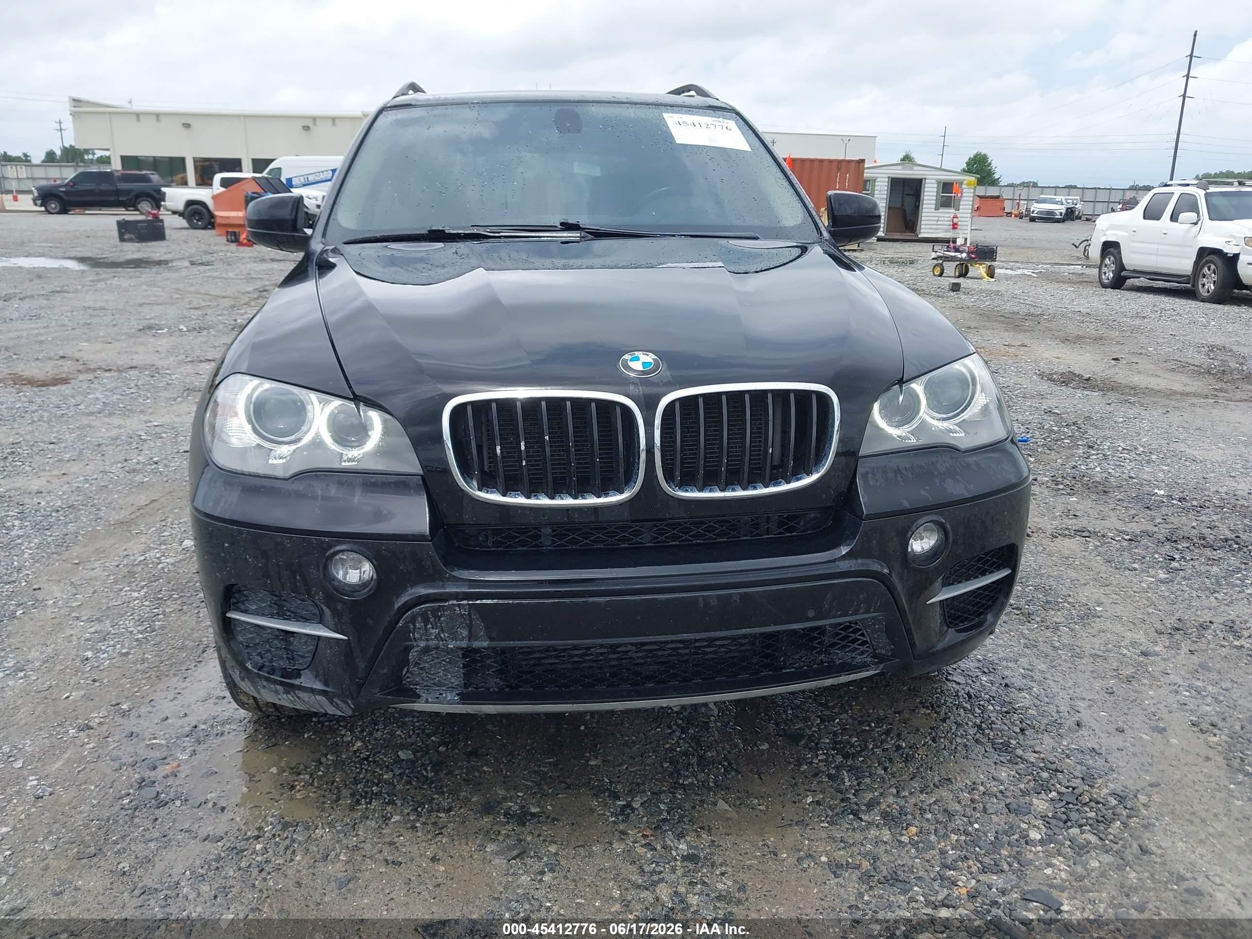 2012 Bmw X5 Xdrive35d Черный vin: 5UXZW0C54CL669774