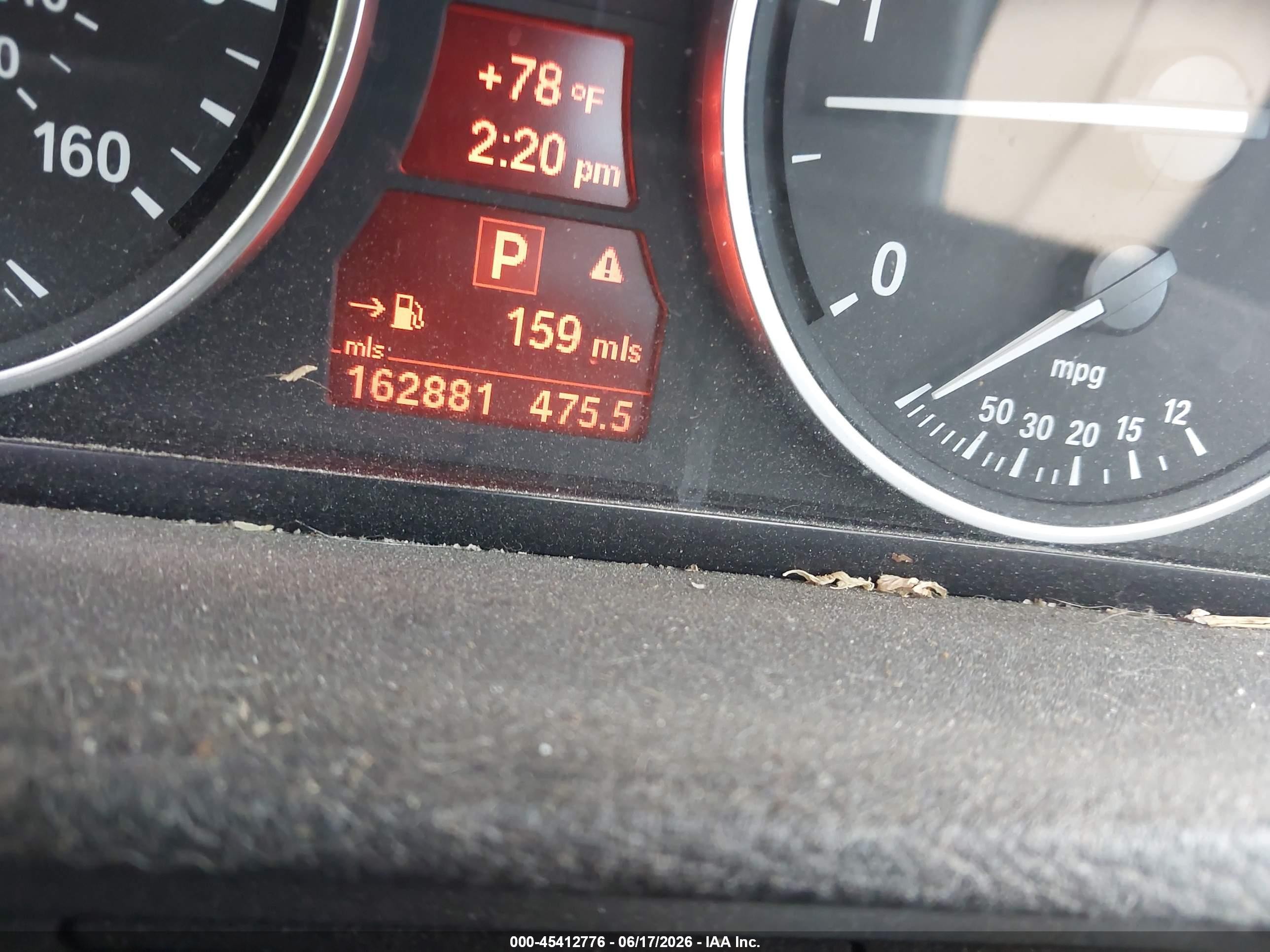 2012 Bmw X5 Xdrive35d Черный vin: 5UXZW0C54CL669774